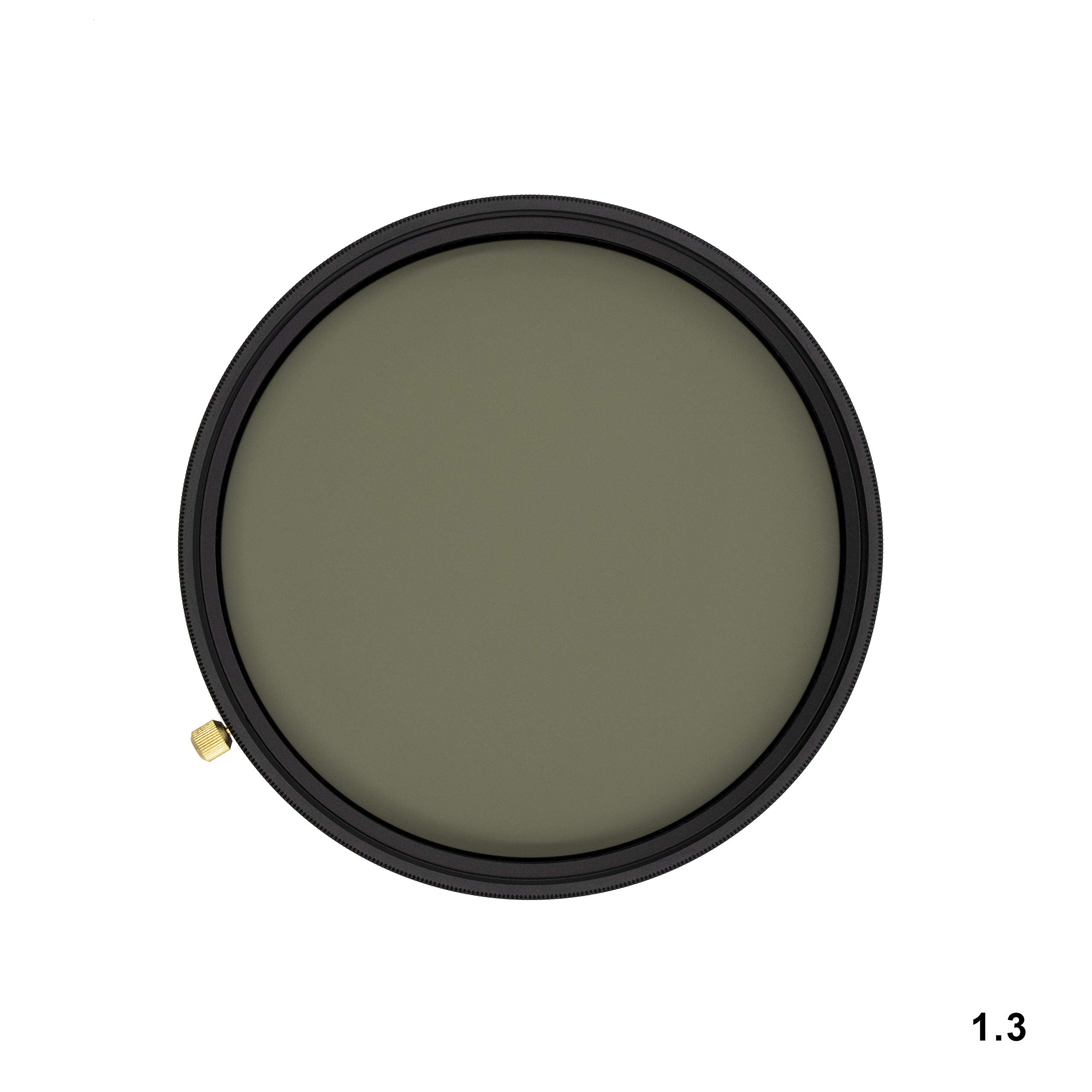 Promaster 77Mm Variable Nd, Neutral Density Filter   Hgx Prime (1.3   8 Stops), (Model 5694)
