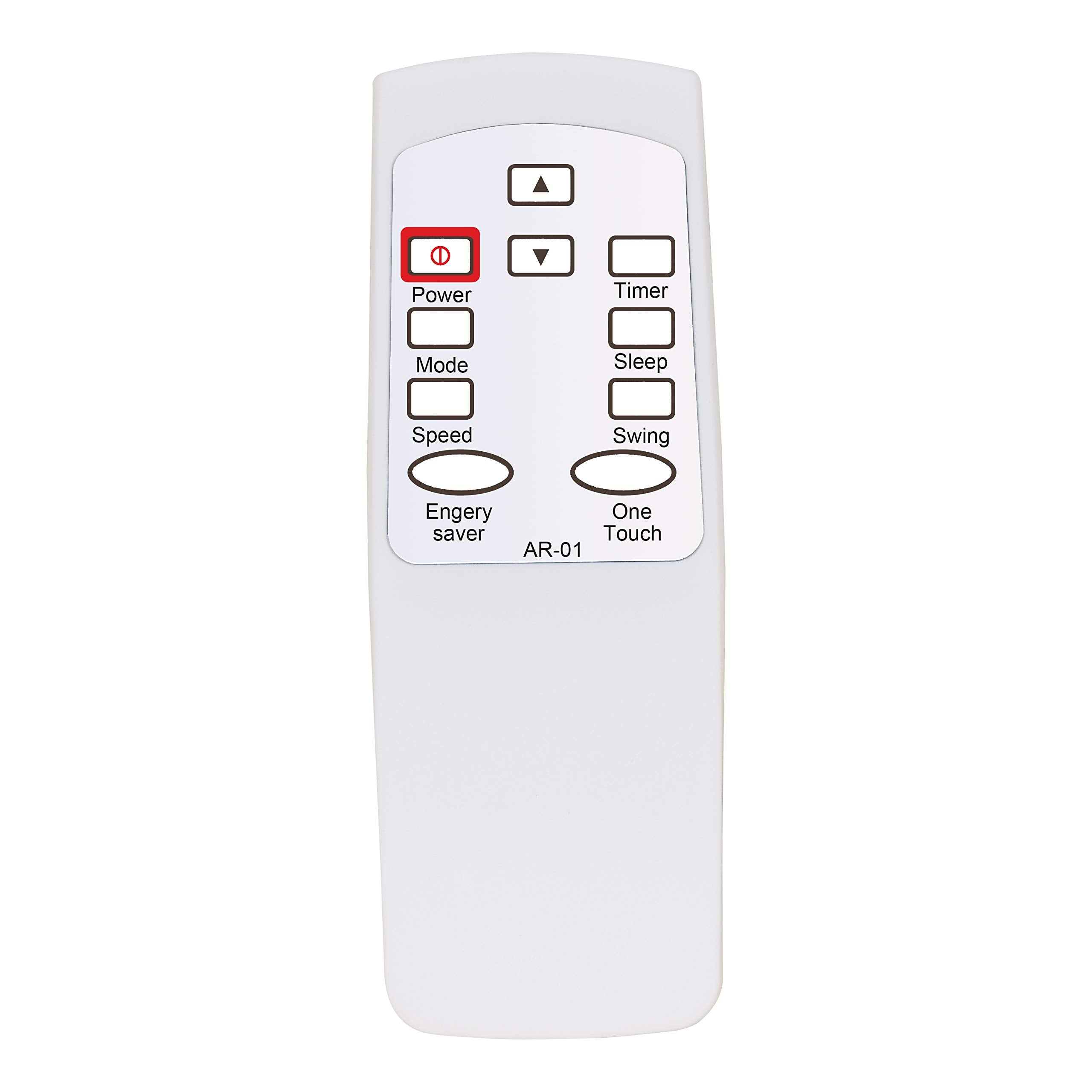 Ying Ray Ha Ar 01 Replacement For Ocean Breeze Air Conditioner Remote Control Rg15A(B) Rg15A(B)/E Rg15A1(B)/E Rg15A2(B)/E Rg15A3