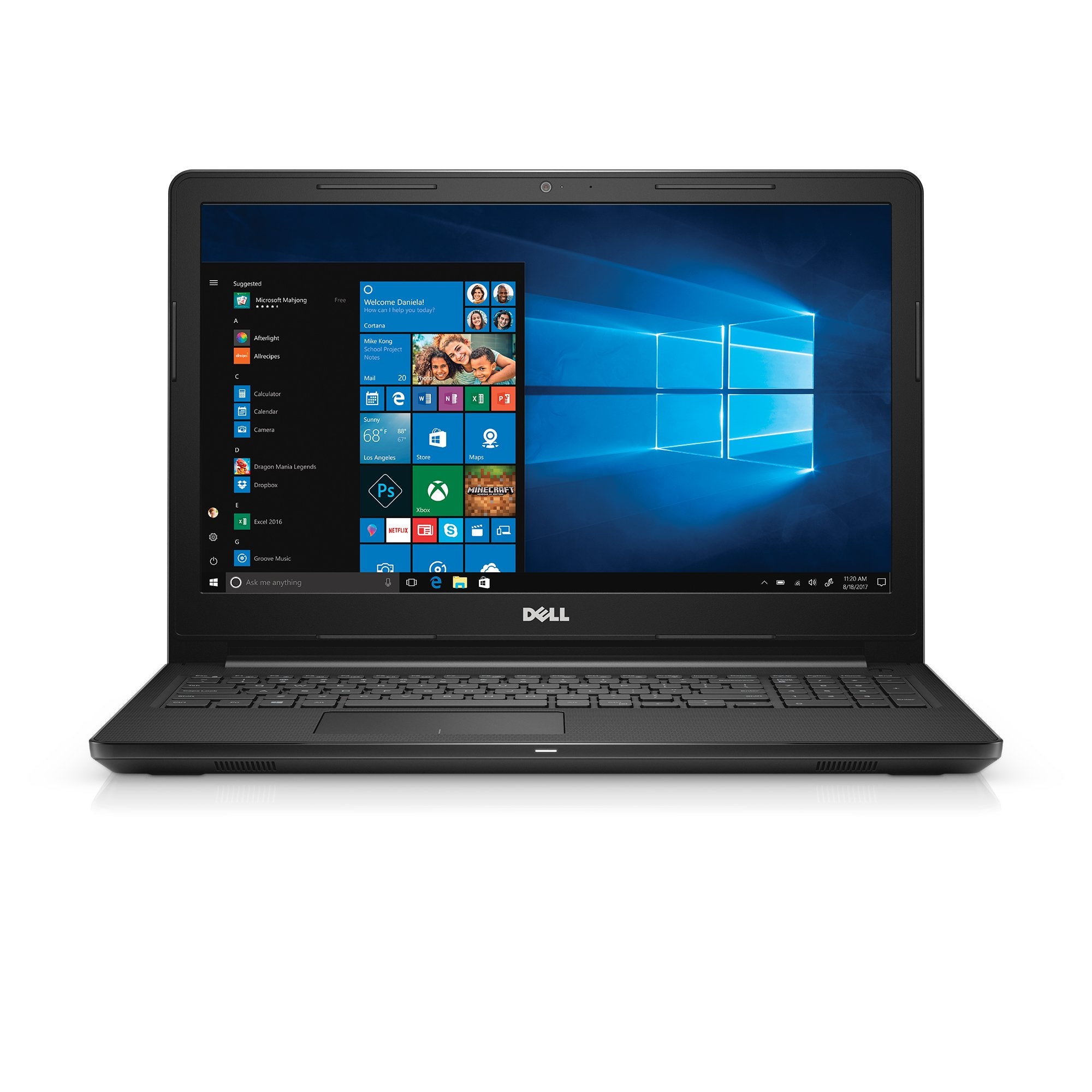 Dell Inspiron 15 3567 Series - 15    LED-Backlit Display - 7th Gen Intel Core i3 Proc - 4GB Mem - 128GB SSD - Intel HD Graphics