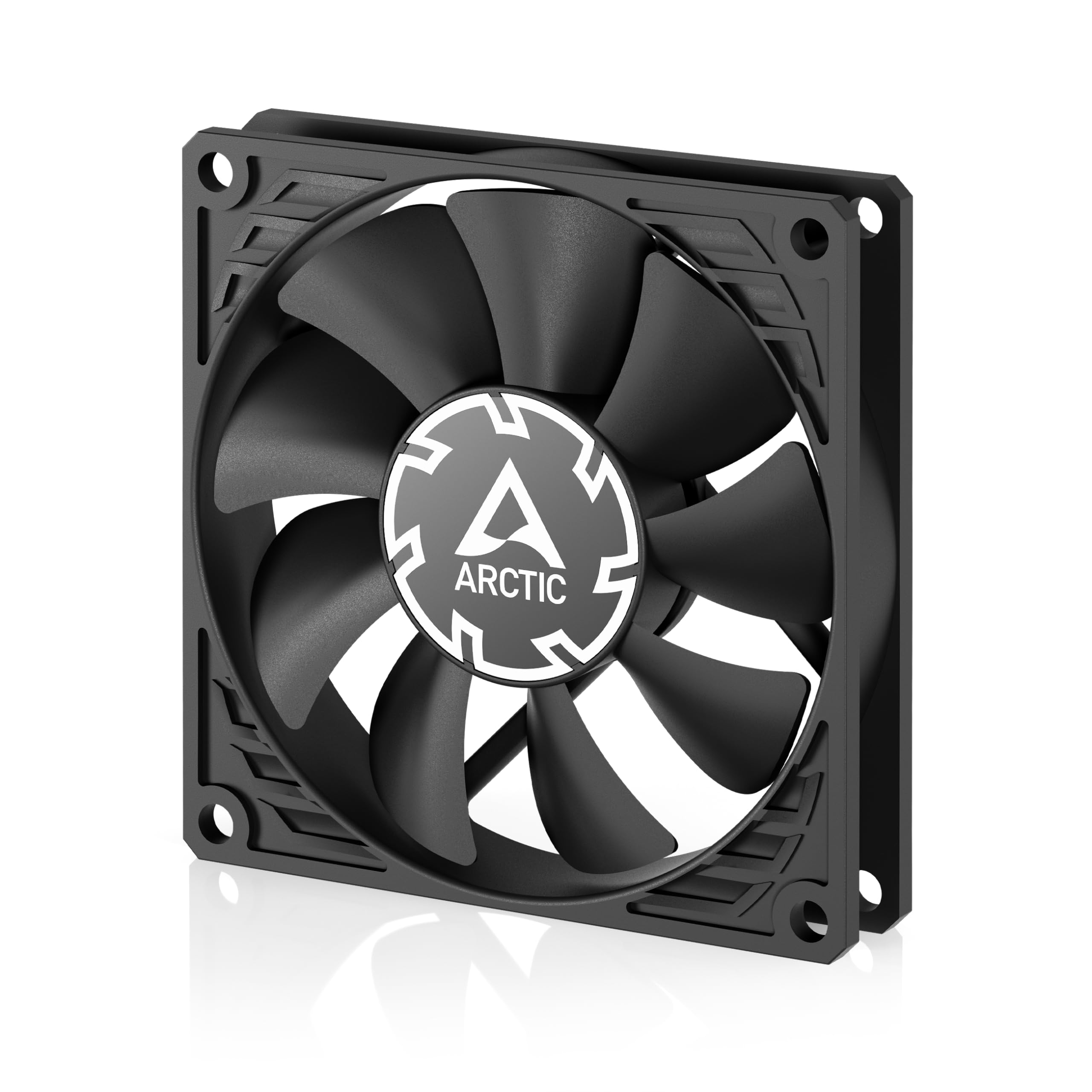 Arctic P8 Slim Pwm Pst   Pc Fan, 80Mm Case Fan, Optimised For Static Pressure, With Pst Connection (Pwm Sharing Technology), Dc