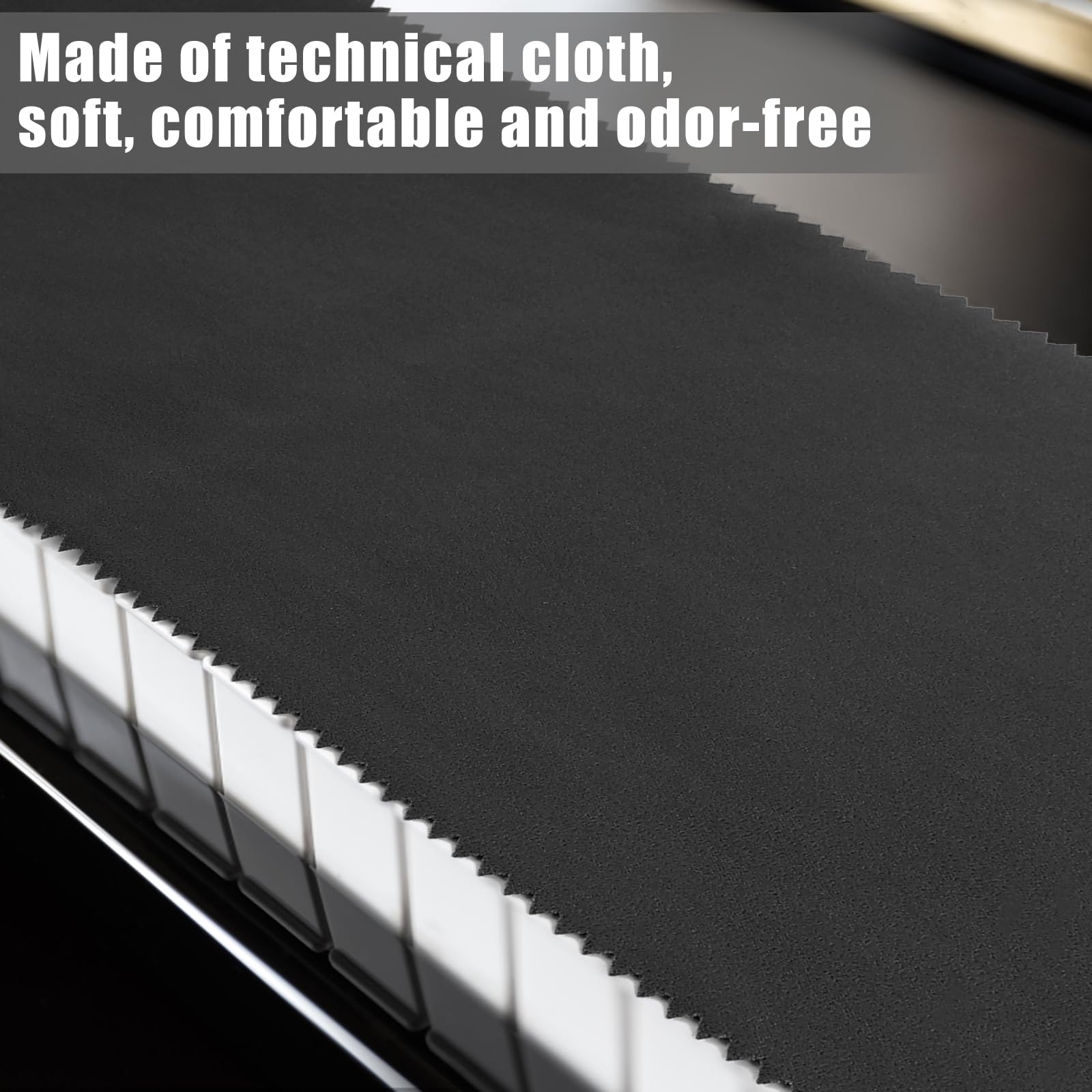 Piano Keyboard Anti Dust Cover, High Technology Fabric Key Cover Soft Dustproof Piano Keyboard Cover Cloth For 88 Keys Electroni