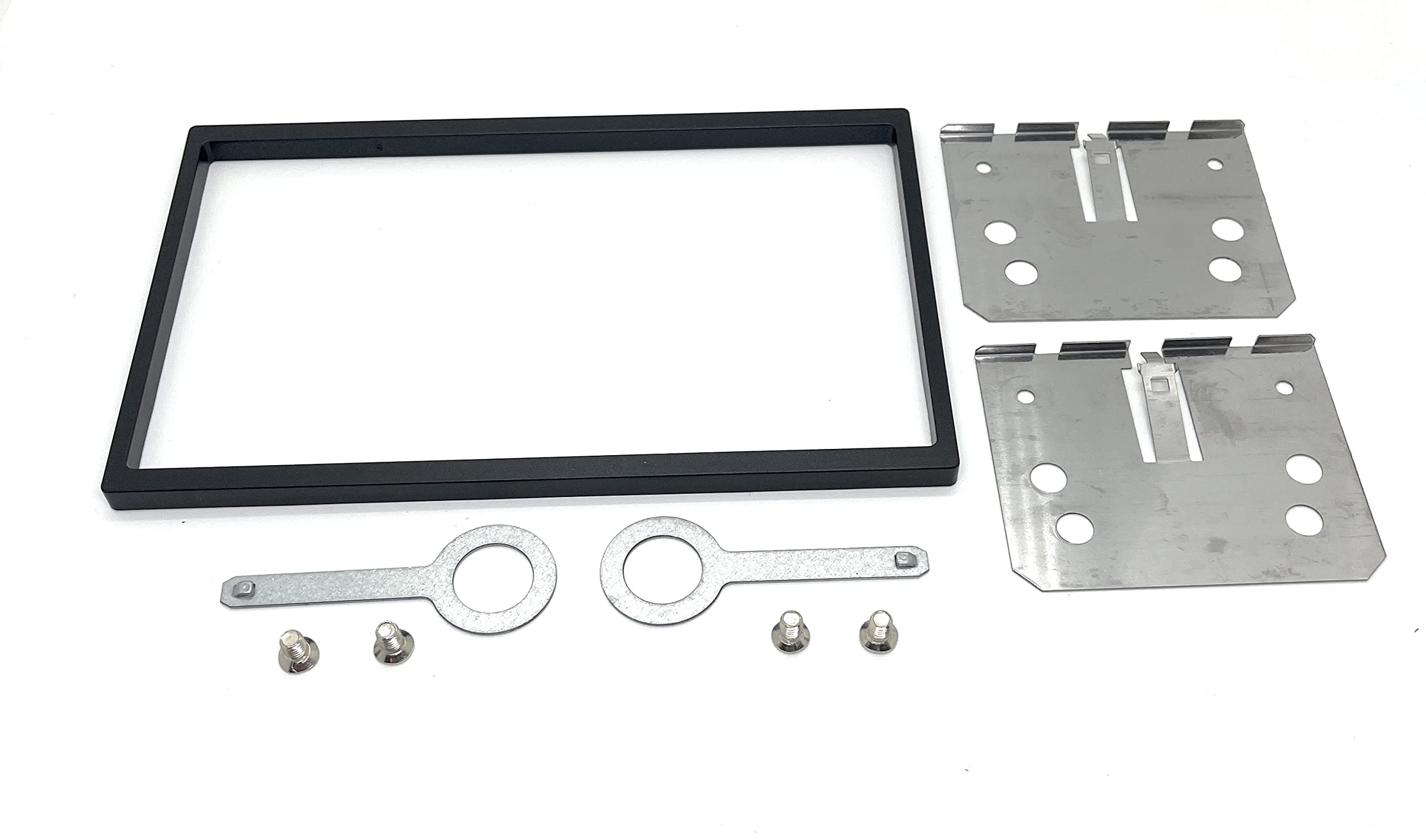 Sound Way   In Dash 2 Din Universal Double Din Car Stereo Radio Installation Dash Kit Mounting Metal Fitting Cage