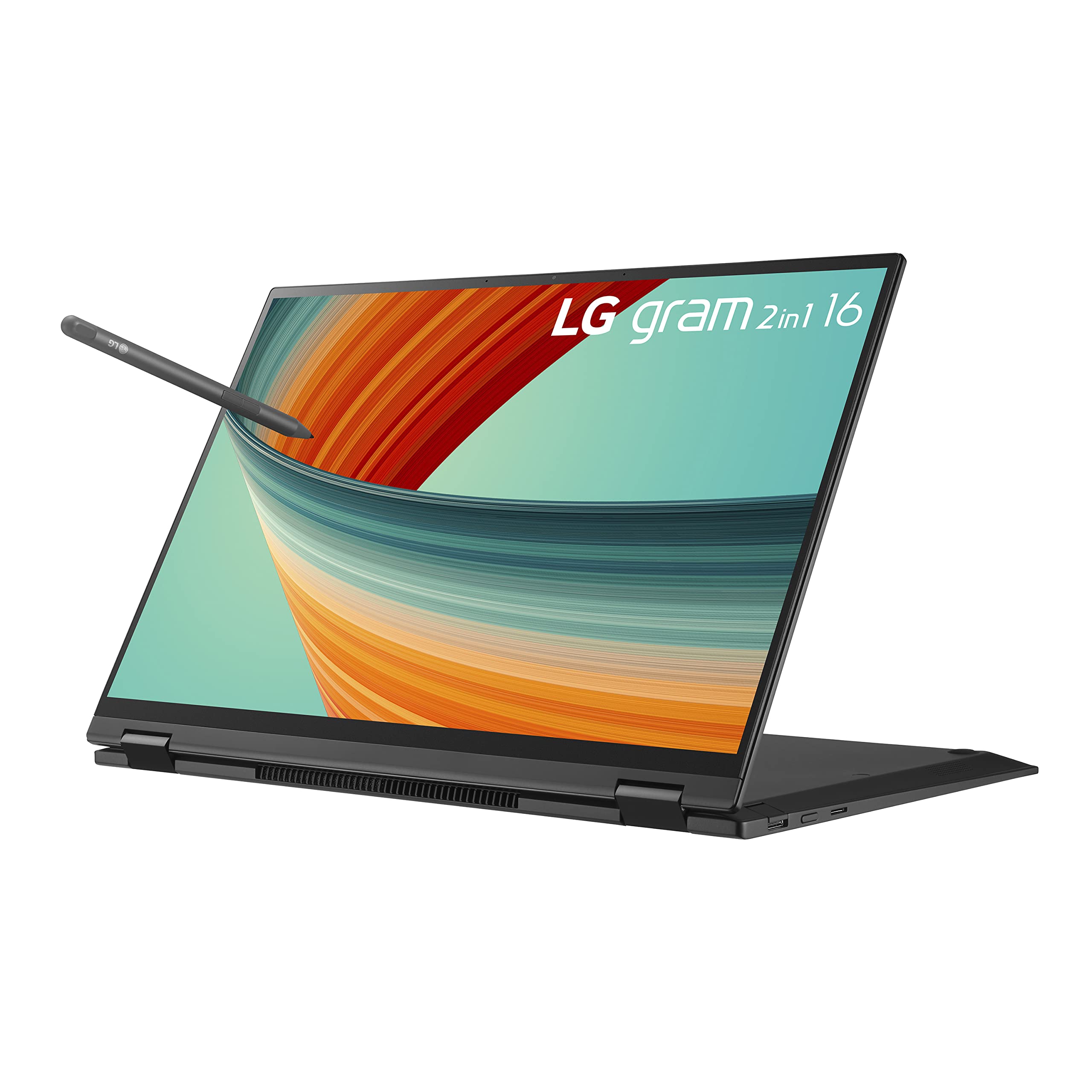 Lg Gram 16    2In1 Lightweight Laptop, Intel 13Th Gen Core I7 Evo Platform, Windows 11 Home, 16Gb Ram, 512Gb Ssd, Black