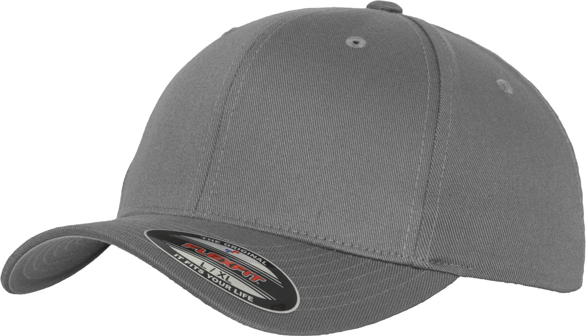 Flexfit Wooly Combed, Grey, Small Medium