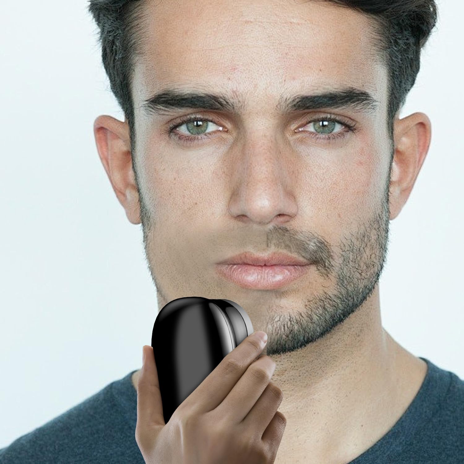 Mini Electric Shaver, Pocket Size Electric Shaver For Men Women, Rechargeable Easy One Button, Portable Powerful Waterproof Elec