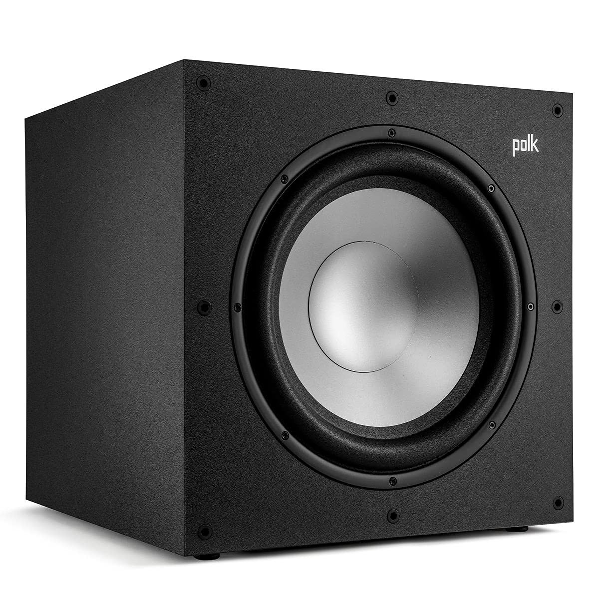Polk Monitor Xt12 Powered Sub - 12 Dynamic Balanced Woofer & 100W Class A/B Amplifier, Low-Resonance Mdf Cabinet & Removable Gri