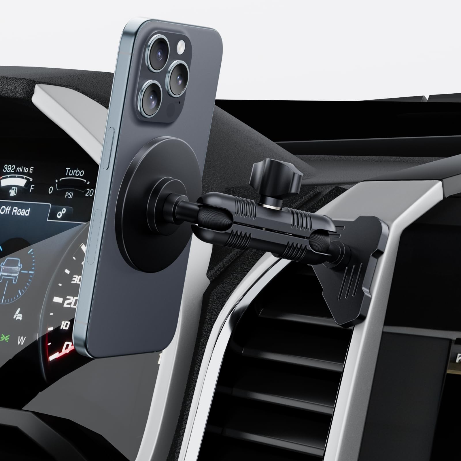 Kaishengyuan Magnetic Vent Phone Mount Compatible With 2015-2020 Ford F-150, 2017-2021 Super Duty & 2018-2021 Expedition, Car Fu