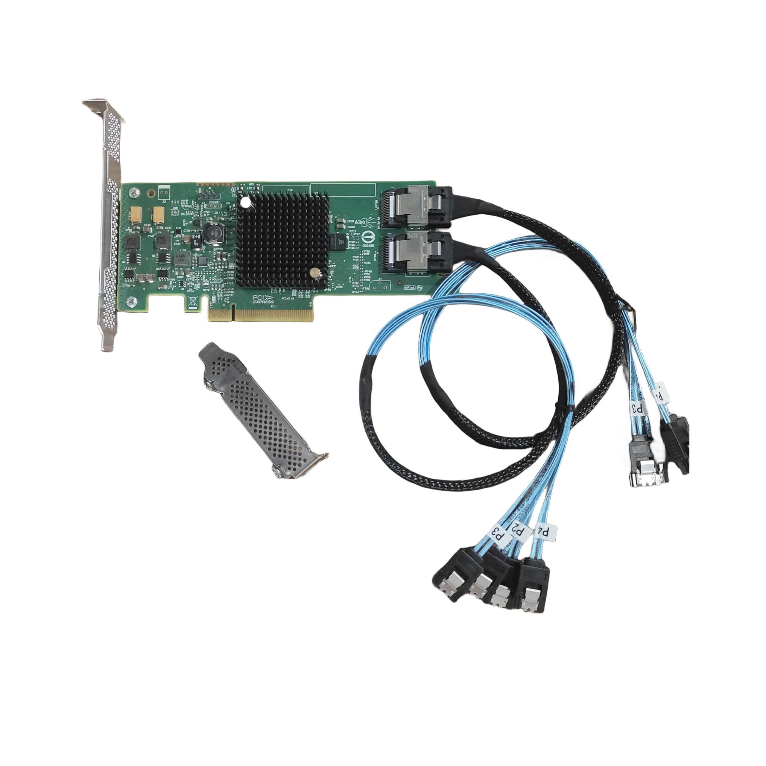 Svnxingtii 9207 8I 6Gbs Sas 2308 Pci E 3.0 Hba It Mode For Zfs Freenas Unraid 2*Sff 8087 Sata Host Bus Adapter