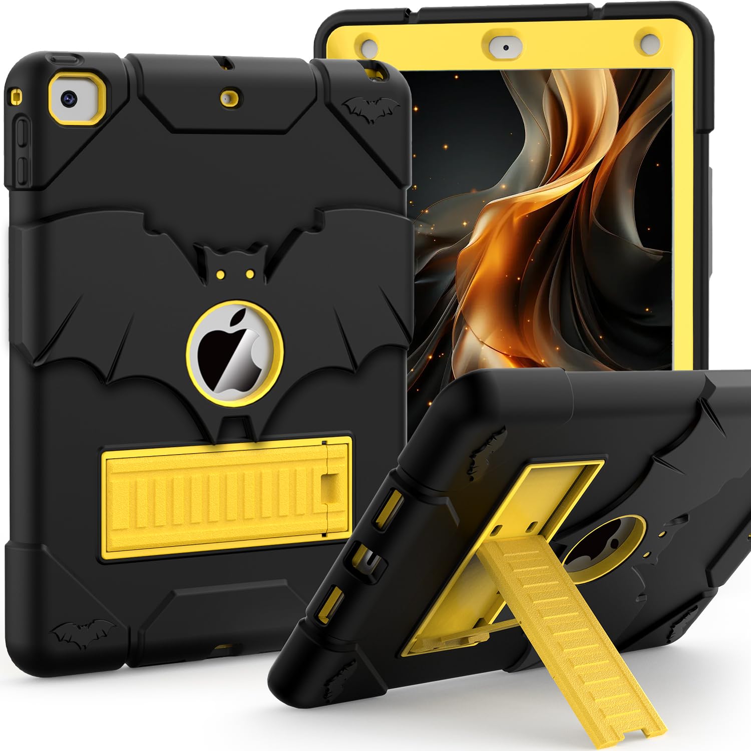 YIMIKOL for iPad 6th/ 5th Generation Case 2018/ 2017, iPad Air 2 Case 2014, iPad 9.7  Case, Heavy Duty Shockproof Rugged Prote