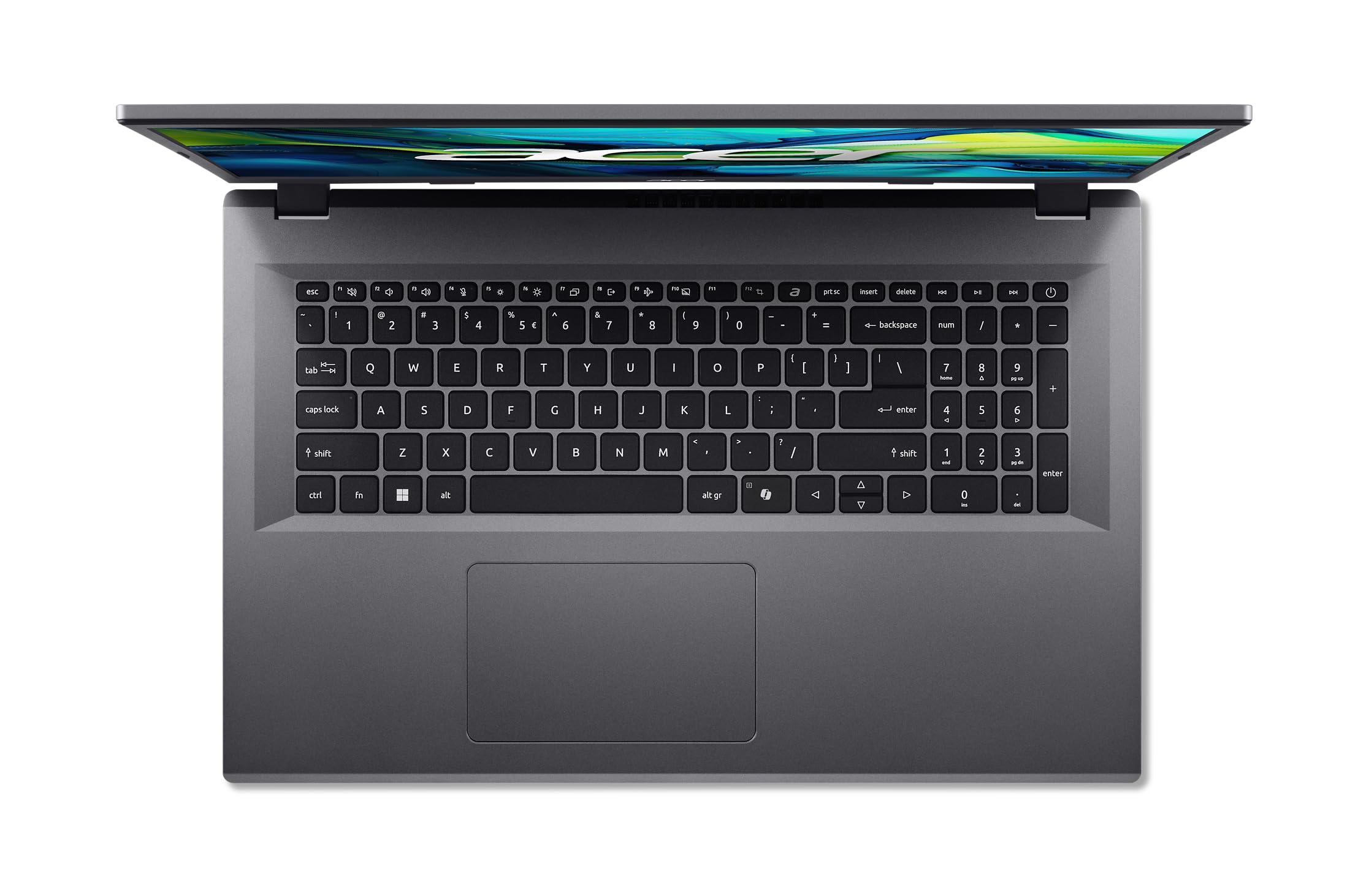 Acer Aspire Go 17 Ai Ready Laptop | 17.3'' Fhd (1920 X 1080) Ips Display | Intel Core 3 Processor N355 | Intel Graphics | 16Gb D