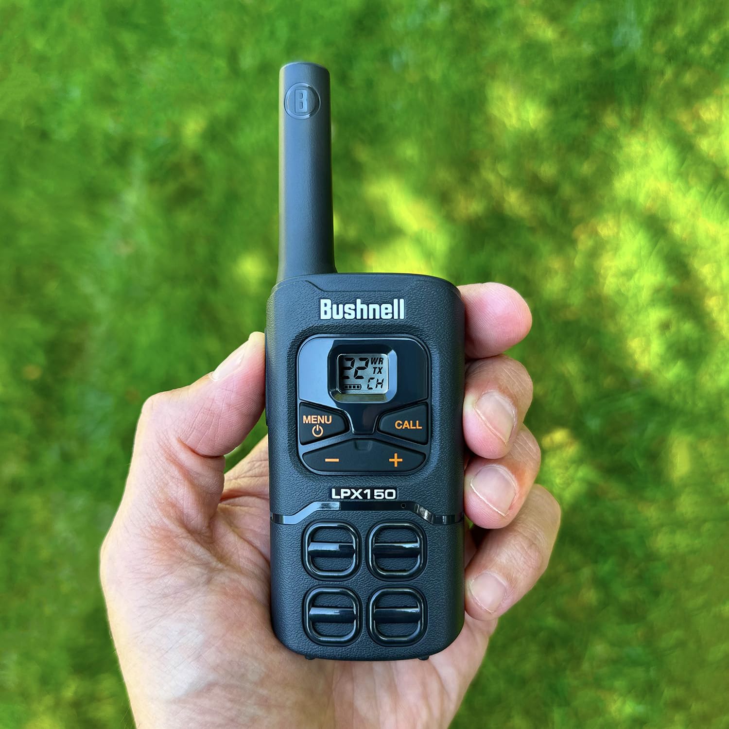 Bushnell Lpx150 Walkie Talkie Radio   Reliable Quality, Rugged Design, 0.5W Power For 20 Miles Of Range, Two Way Radios Equipped