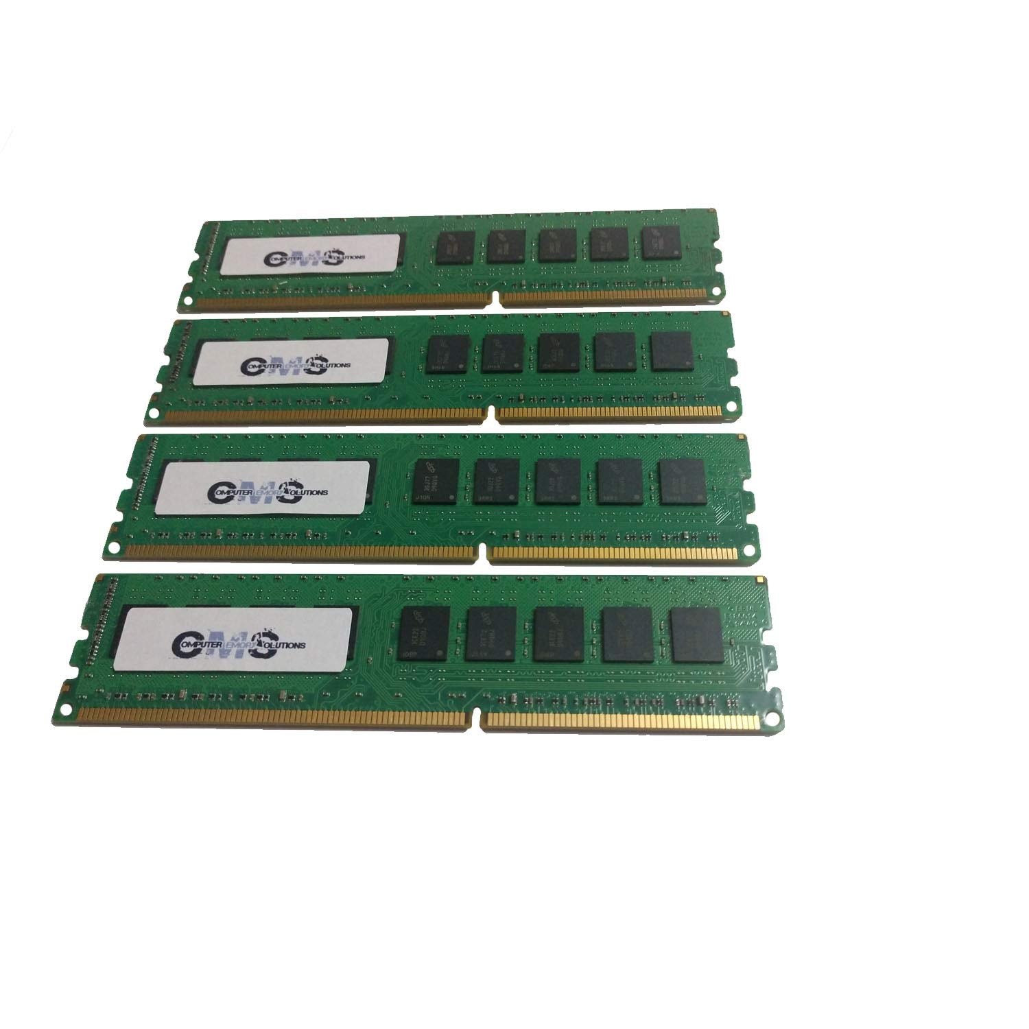 Cms 32Gb (4X8Gb) Ddr3 12800 1600Mhz Ecc Non Registered Dimm Memory Ram Upgrade Compatible With Dell Poweredge R220 Ecc Non Buff