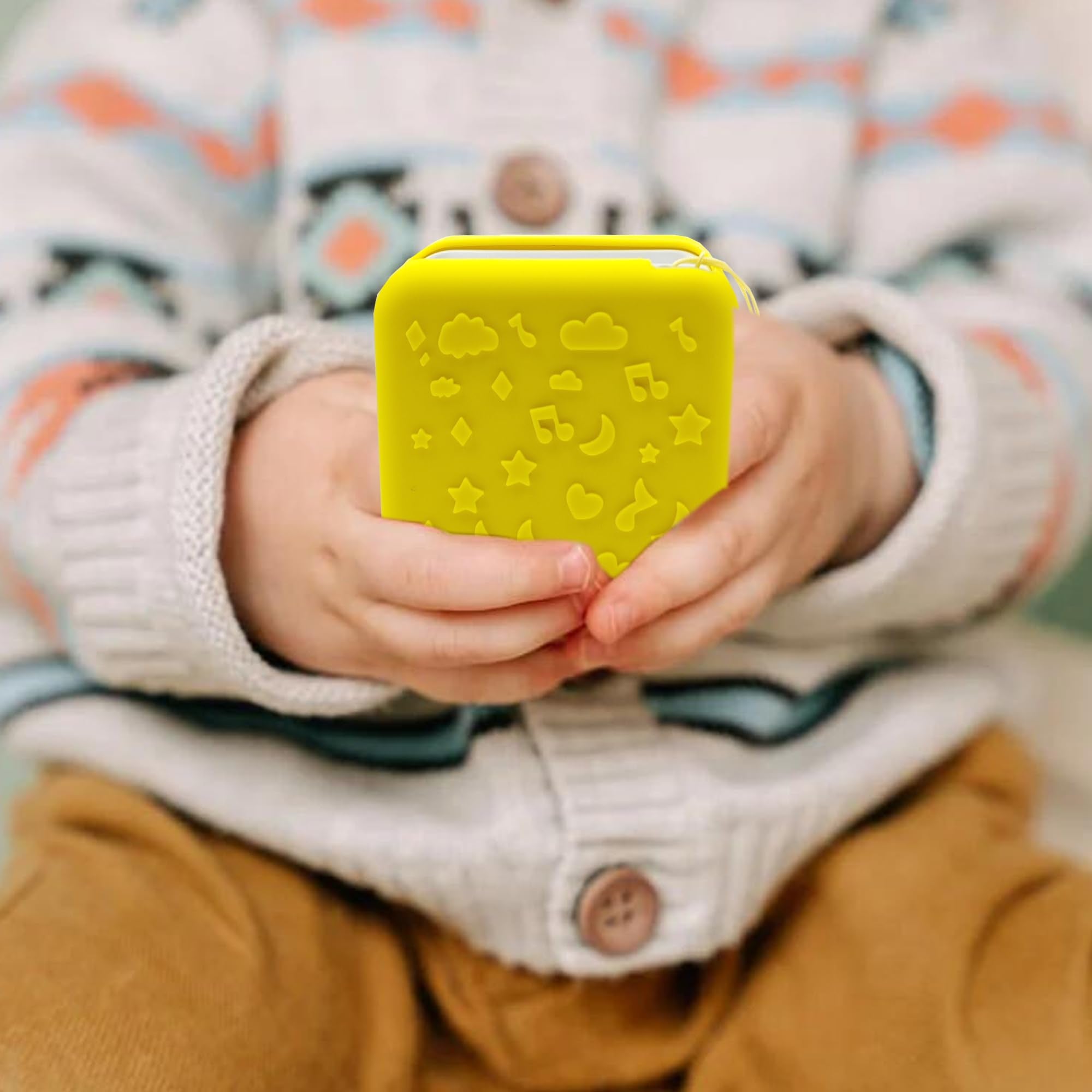 Leotube Silicone Shell Cover For Yoto Mini Player, Silicone Protective Sleeve Case Compatible With Mini Bluetooth Speaker (Case