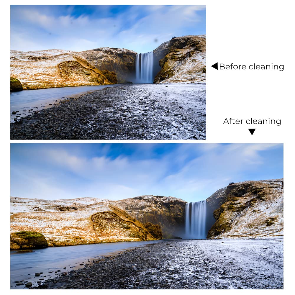 K&F Concept 20 Pack Full Frame Sensors Cleaning Swabs, Dslr Slr Digital Camera Dry Ccd Cmos Clean Swabs Compatible With Nikon So