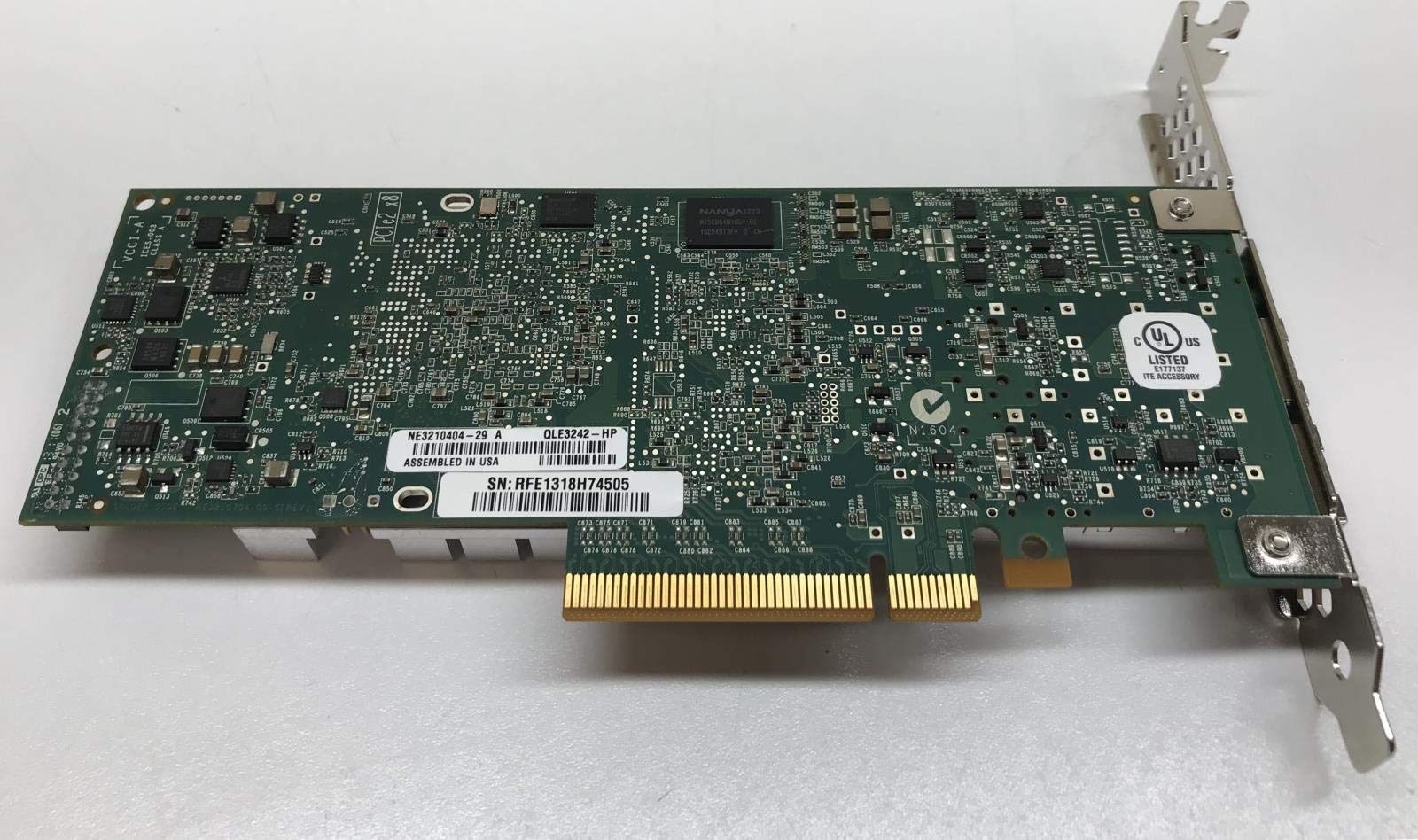 HP 593715 001 NC523SFP 10GB 2 Port Server Adapter   593717 B21, 593742 001