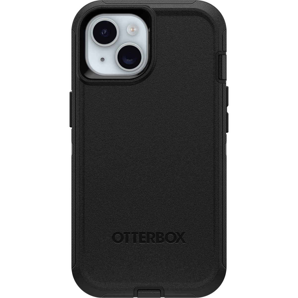Otterbox Iphone 15, Iphone 14, And Iphone 13 Defender Series Case   Black, Screenless, Rugged & Durable, With Port Protection, I