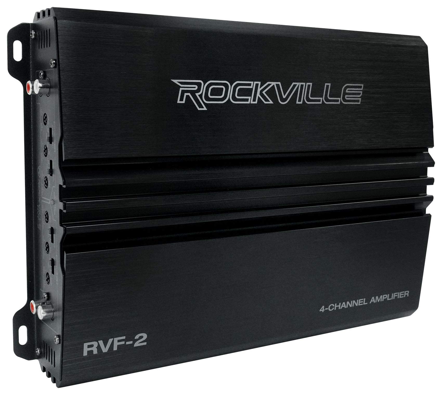 Rockville RVF2 1200w Peak/300w DynoCertified RMS 4 Channel Car Amplifier Stereo Amp