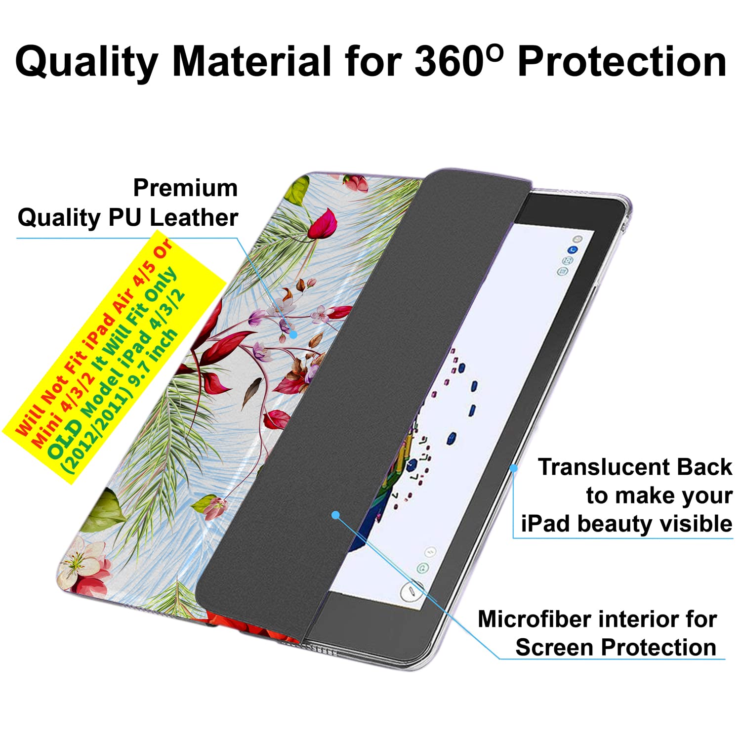 Durasafe Cases For Ipad 2 3 4 Generation [Ipad 4Th Ipad 3Rd Ipad 2Nd Old Model ] 9.7 Inch A1458 A1416 A1395 Md522Ll/A Md525Ll/A