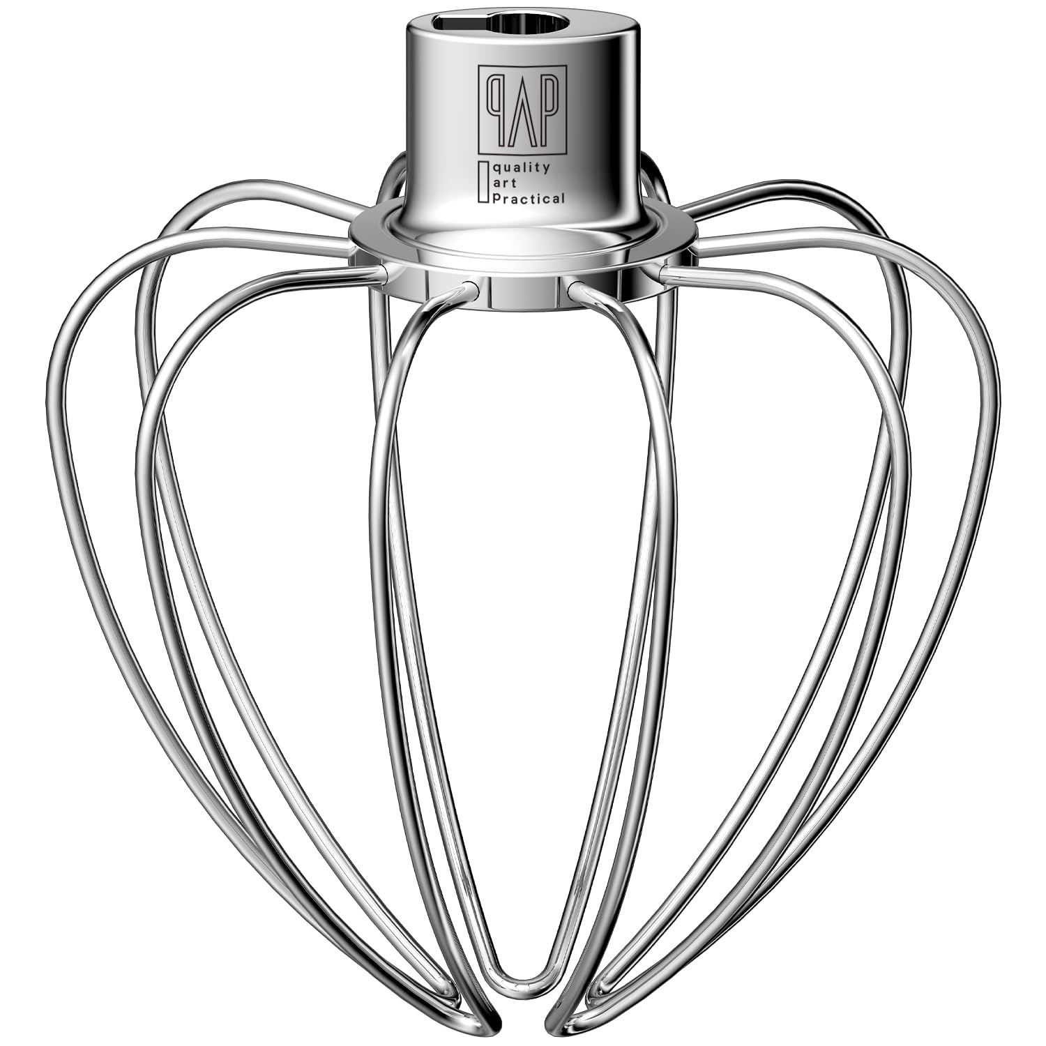 Heavy Duty Whisk Attachment For Kitchenaid 4.5 5Qt Tilt Head Stand Mixers  Extra Thick Stainless Steel Wire Whip For Fast Whippi