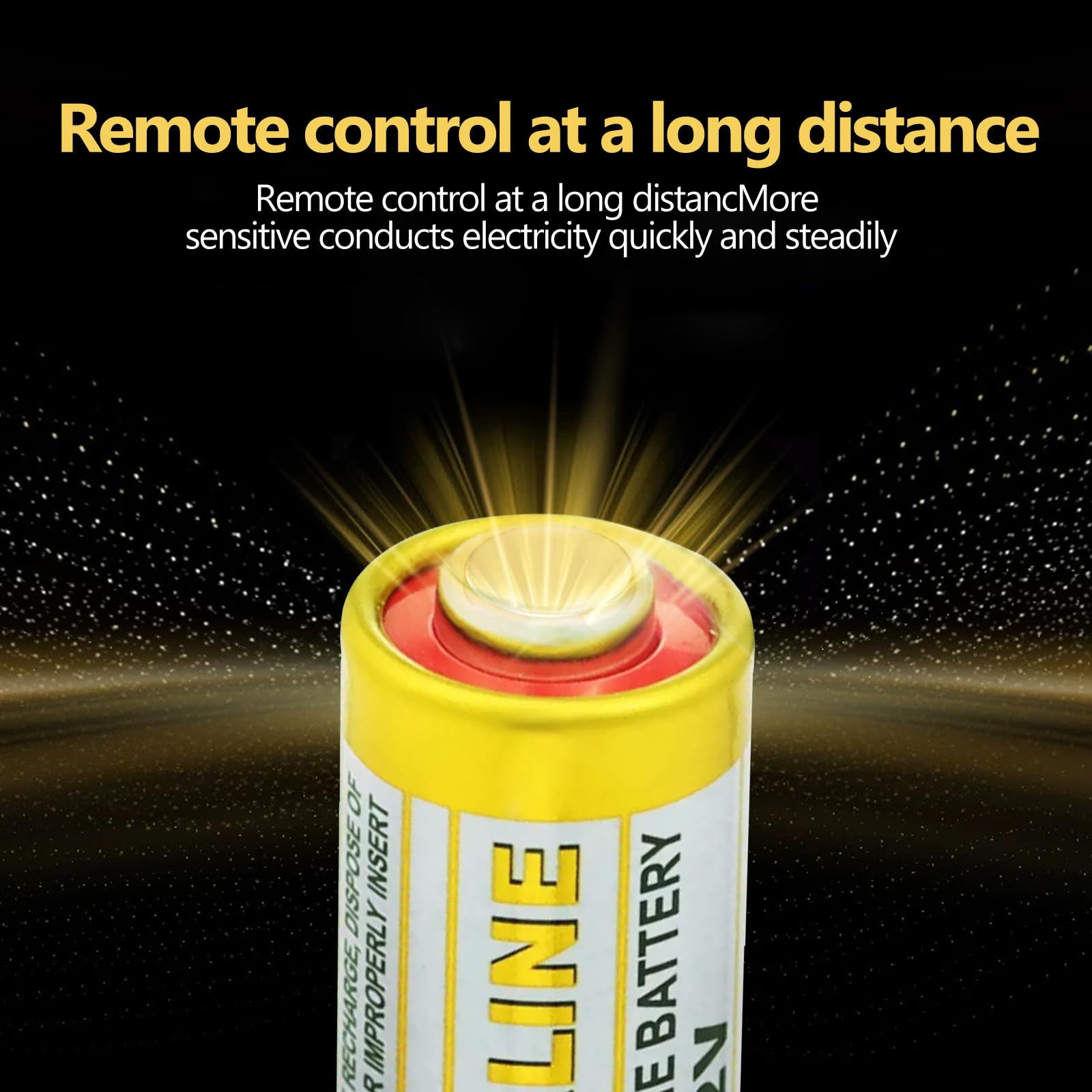 23A 12 Volt Battery, 12V Battery For Remote, Alkaline 10 Pack, For Remote Control,Doorbell,Alarm Clock,Car Key,Igniter