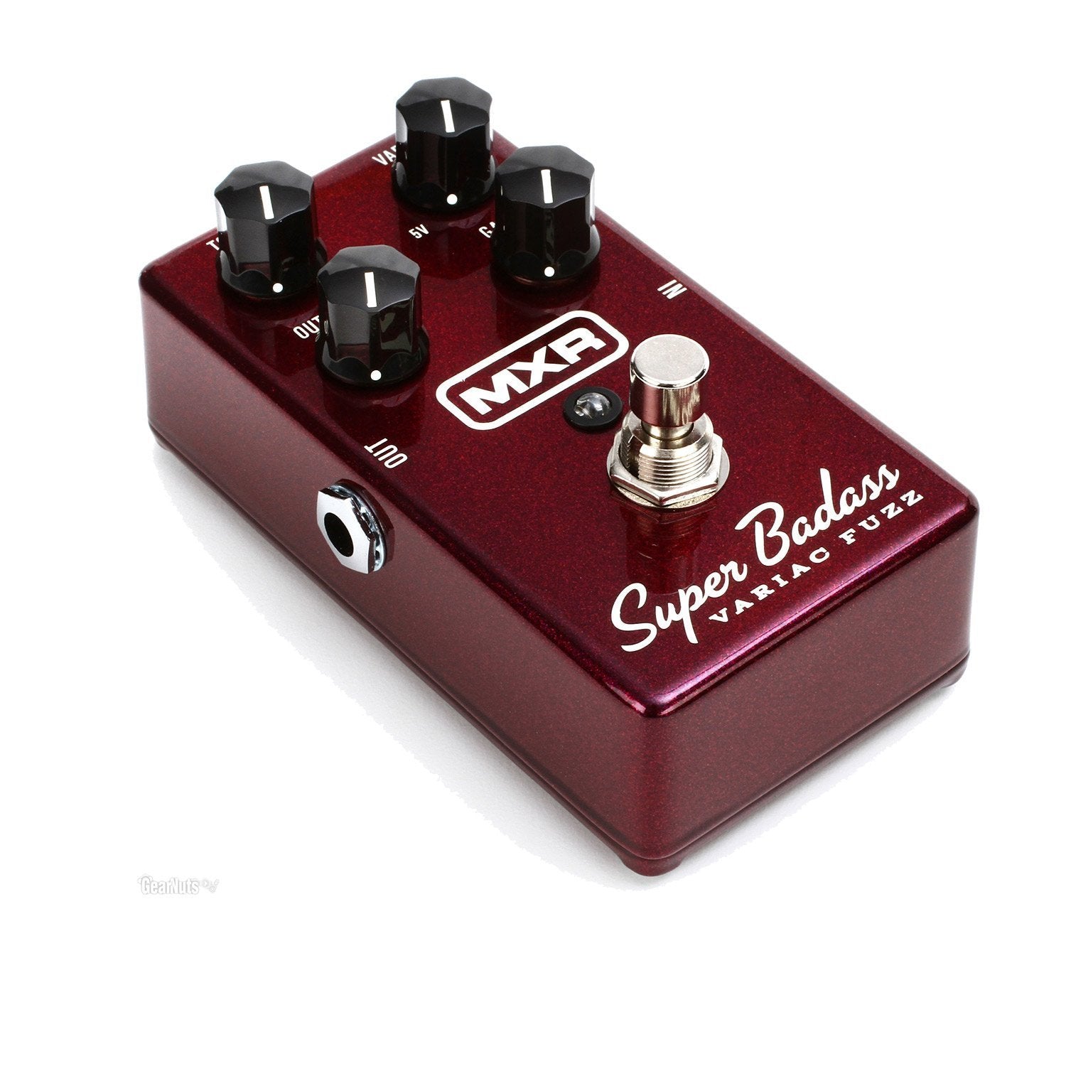 Briskdrop Mxr M236 Super Badass Variac Fuzz Pedal Bundle With Dunlop Ecb003 Power Supply And Mxr Patch Cable