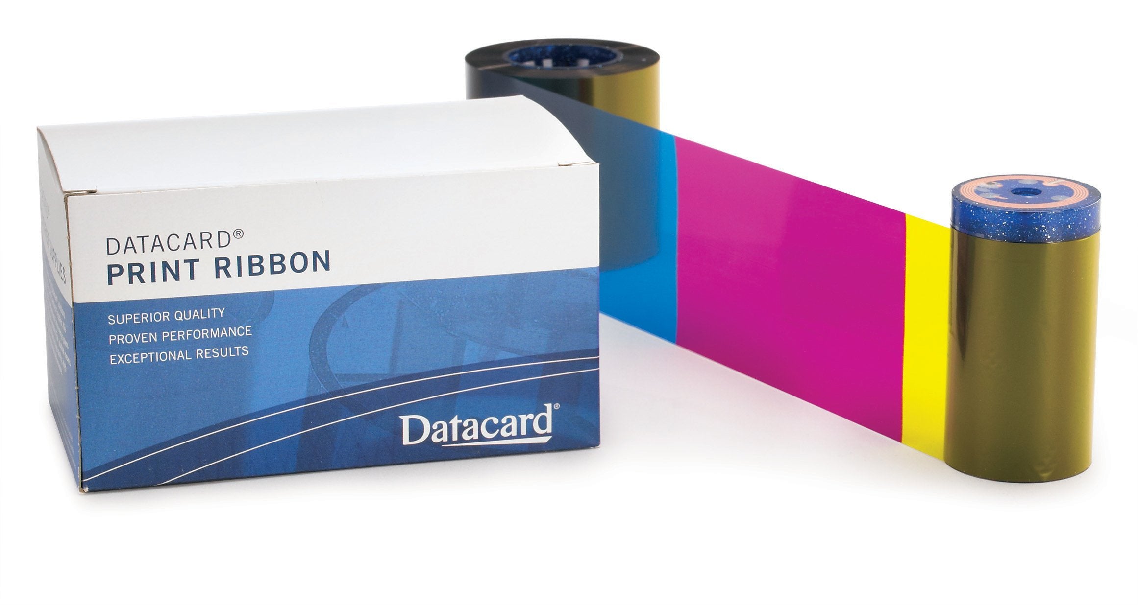 Datacard Ribbon   Ymckt   Dye Sublimation   500 Images   Taa Compliance