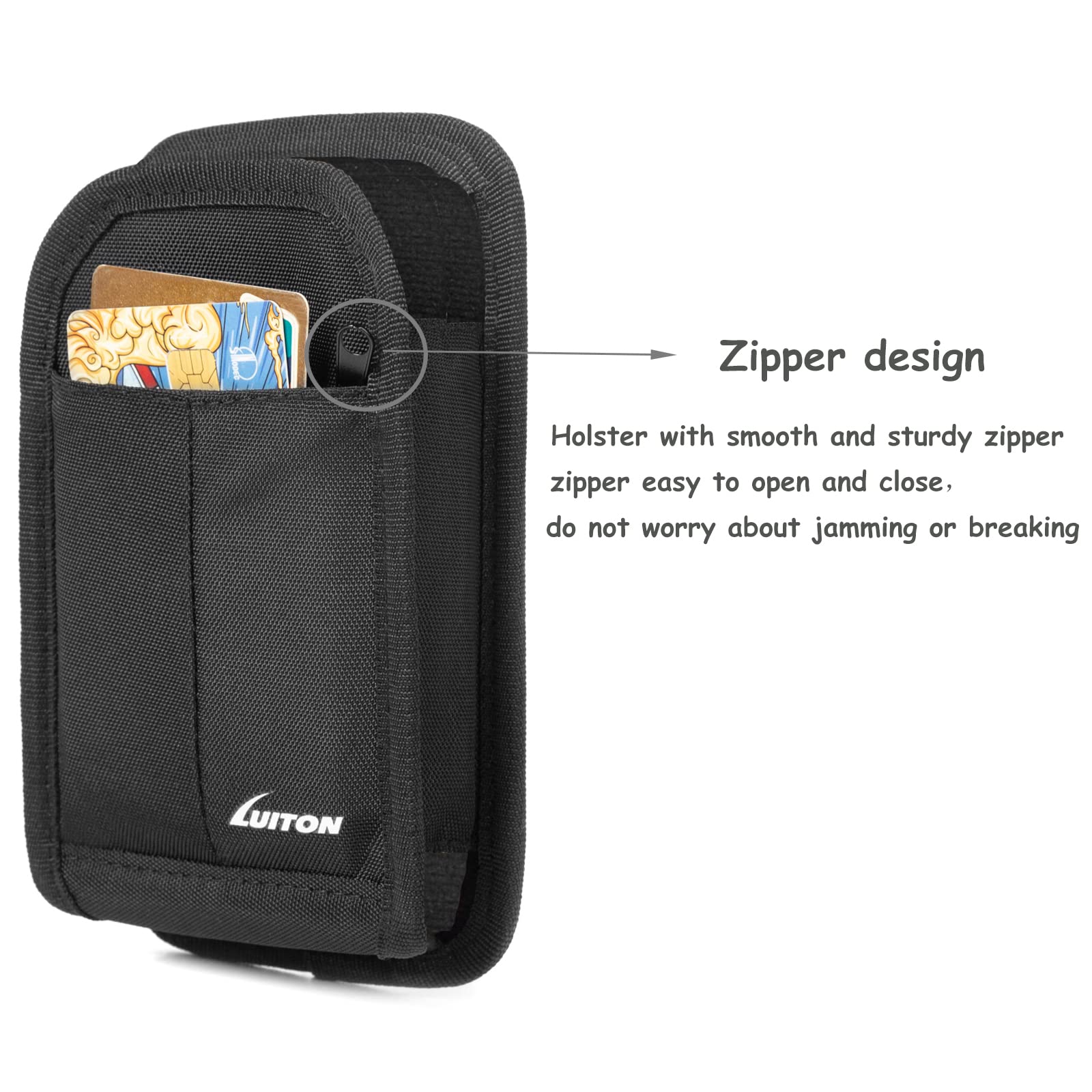 Zebra Tc77 Tc70 Scanner Holster Carrying Case Pouch Compatible With Zebra Tc75X, Tc75, Tc70X, Tc70, Tc72, Tc77 Handheld Barcode