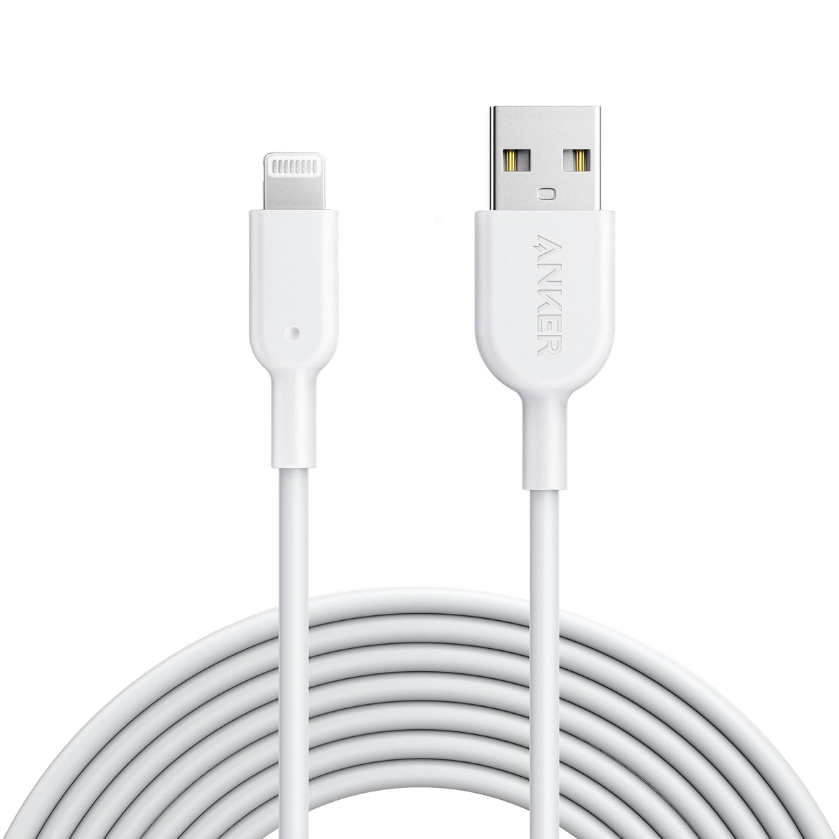 Anker Iphone Charger Cable, Powerline Ii Lightning Cable (10Ft), Durable Cable, Mfi Certified For Iphone X / 8/8 Plus /7/7 Plus 