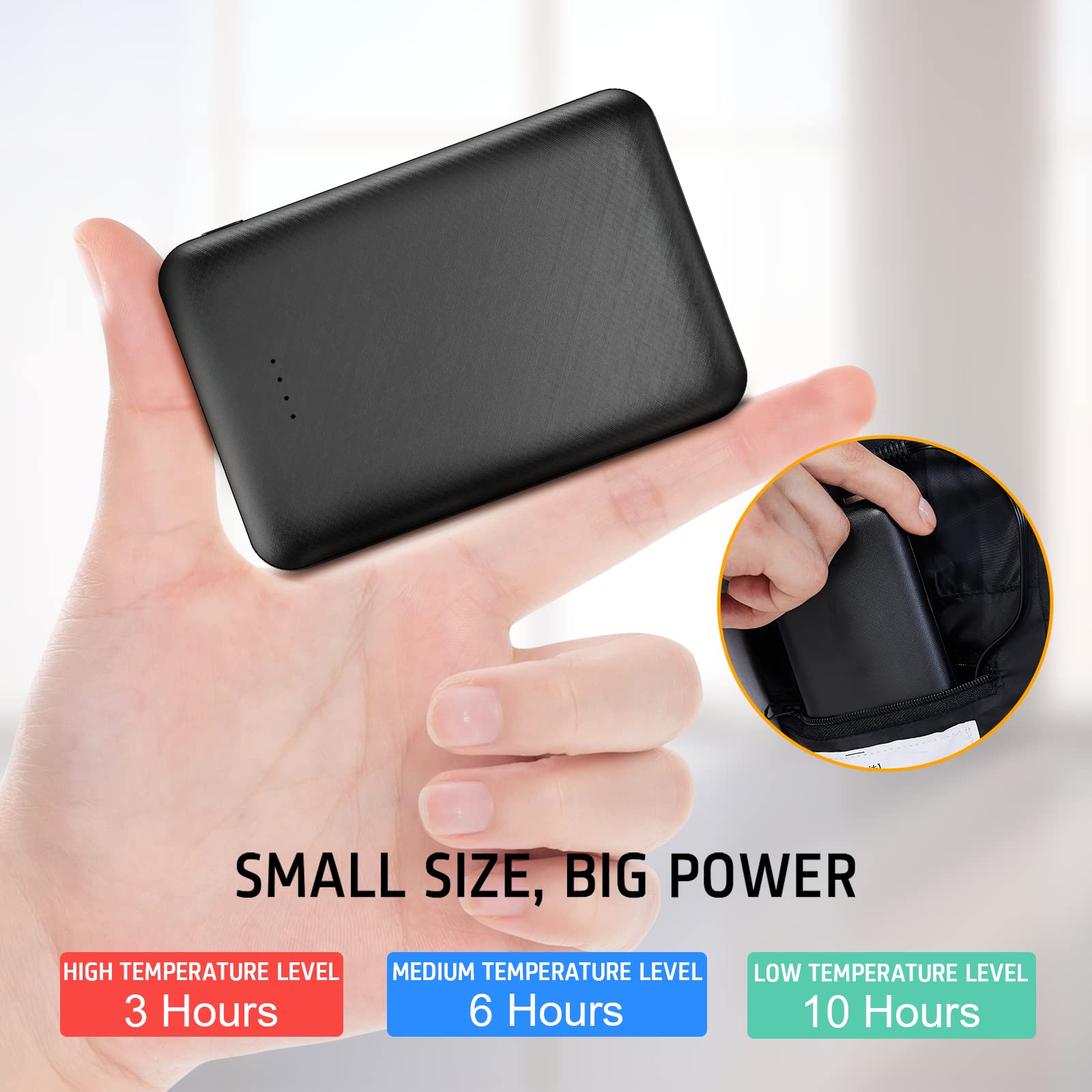 5V 2A Rechargeable Battery For Heated Vest Heated Jackets Heated Hoodies 10000Mah Battery Pack For Men Women (No Dc Port, Not Su