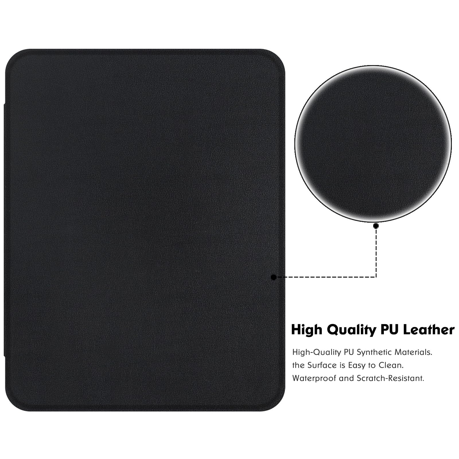 Bozhuorui Case For 7.8  Nook Glowlight 4 Plus (2023) | Slim & Lightweight Design | Book Folio Style | Hard Back Shell | Premium