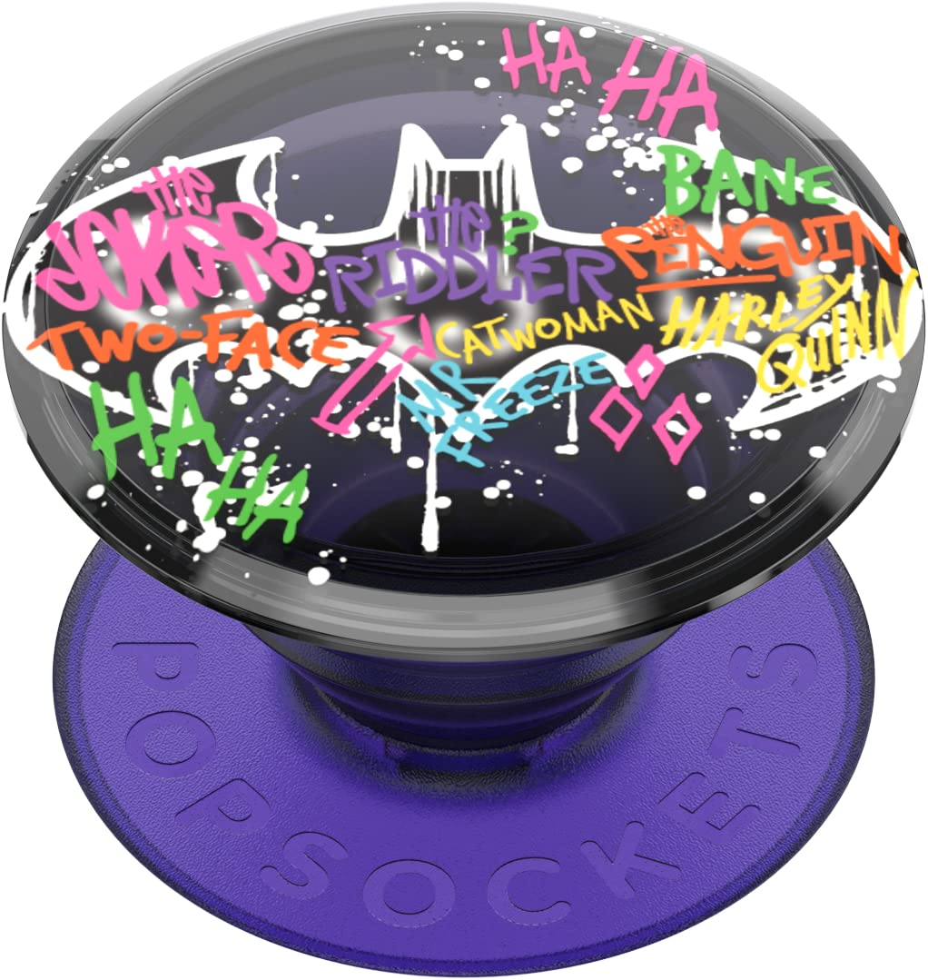 Popsockets Phone Grip With Expanding Kickstand, Enamel Dc Grips   Gotham Baddies