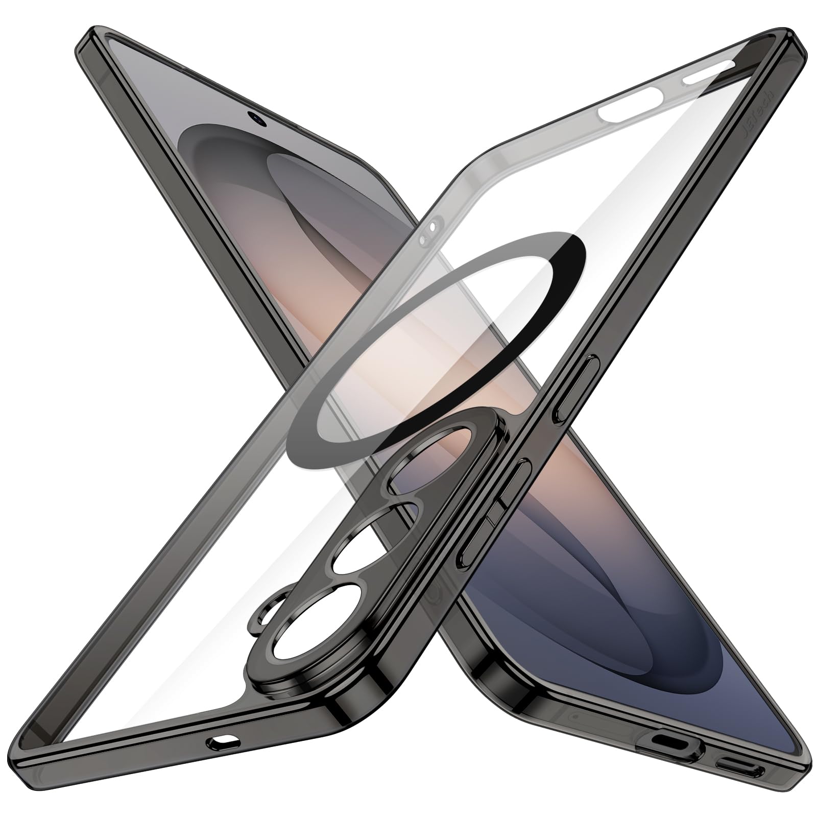 JETech Magnetic Slim Case for Samsung Galaxy S26 Plus, Compatible with MagSafe, Camera Lens Full Protection, Ultra-Thin Lightwei