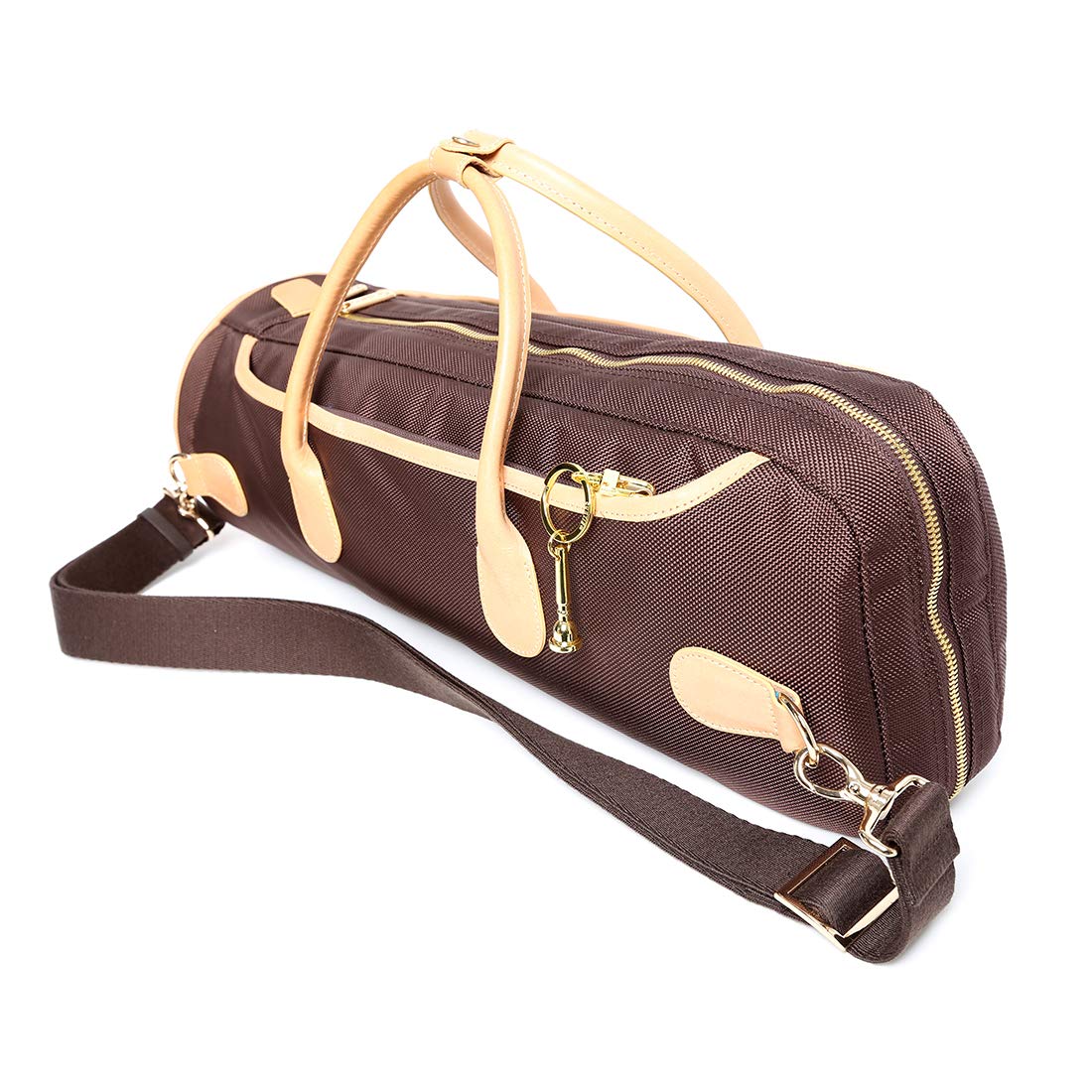 Curtis Trumpet Mouthpiece Themed Keychain (Gold, Brass, 74 X 32Mm)