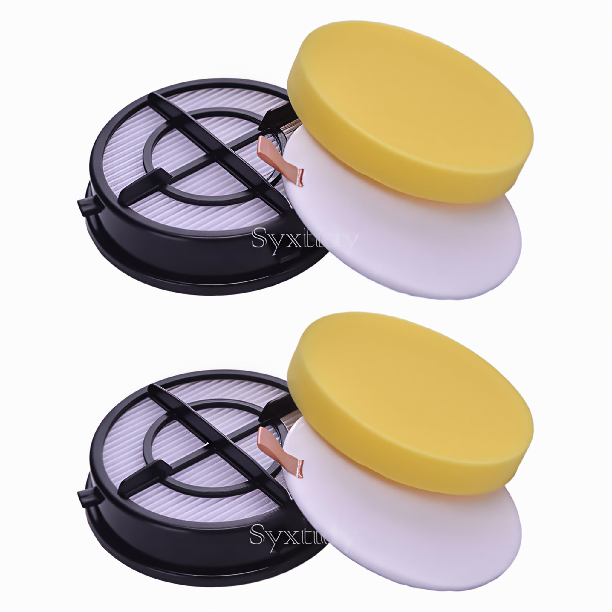 2Pack 16871 16881 Filters For Bissell Pet Hair Eraser Febreze Upright Vacuum Cleaners Replacements Model 1650 Series, 1650A, 165