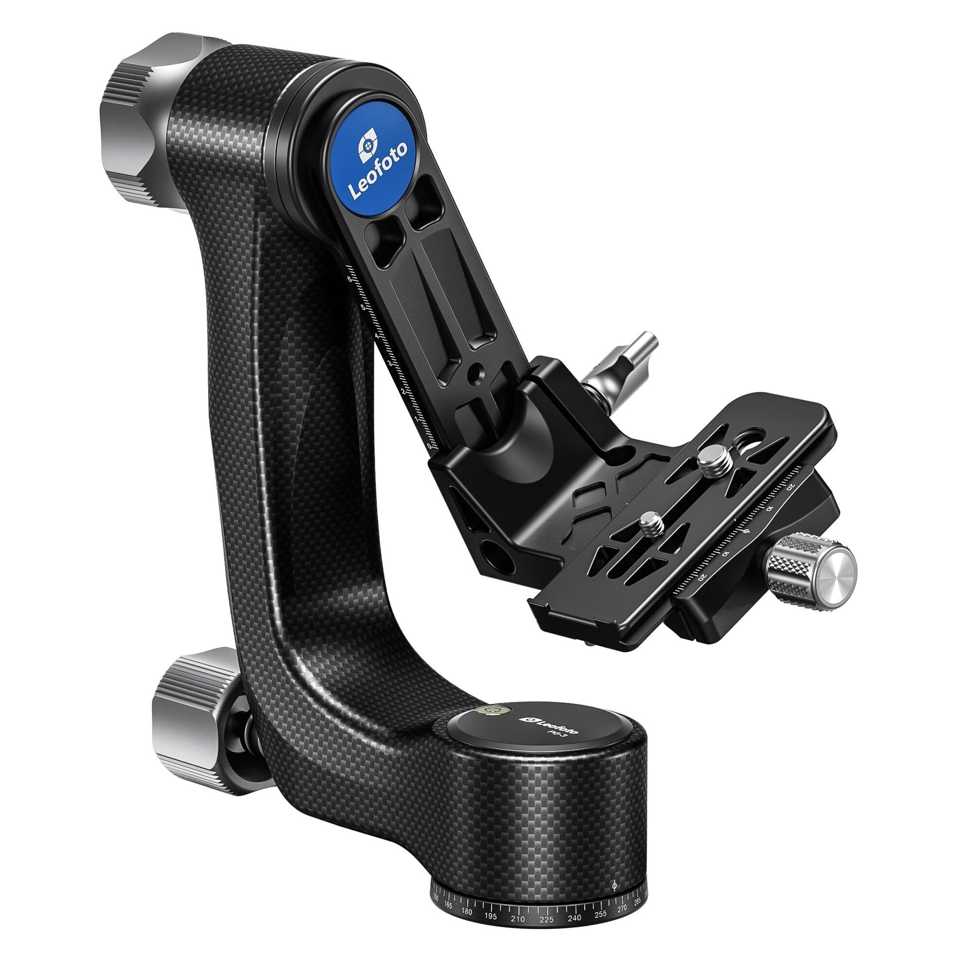 Leofoto Black Pg 1 Lightweight Heavy Duty Gimbal Tripod Head Arca Compatible