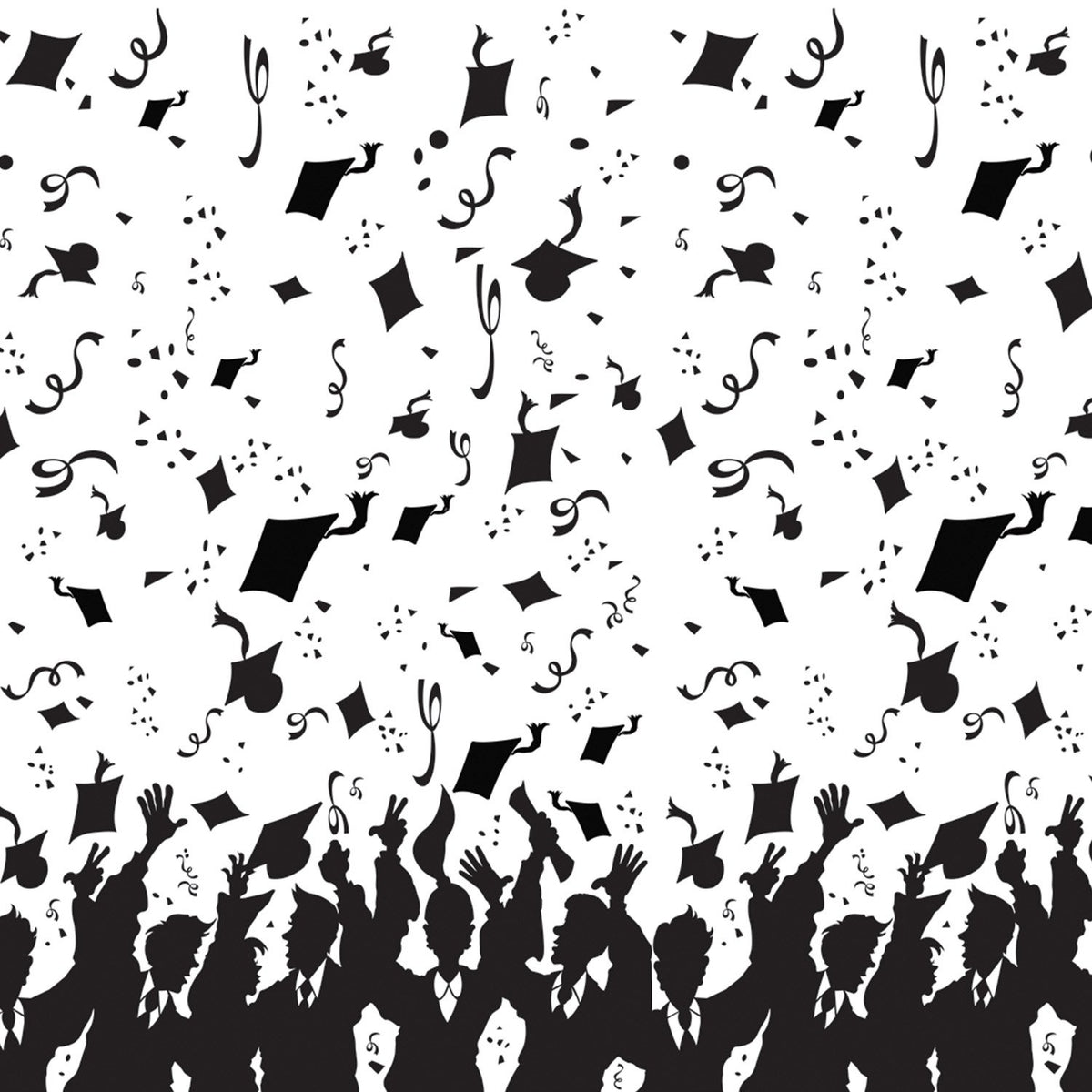 Graduation Gate Background Beistle Graduation Wall Backdrop, 4 x 30 Photo Backdrop, Easy to Adher ...
