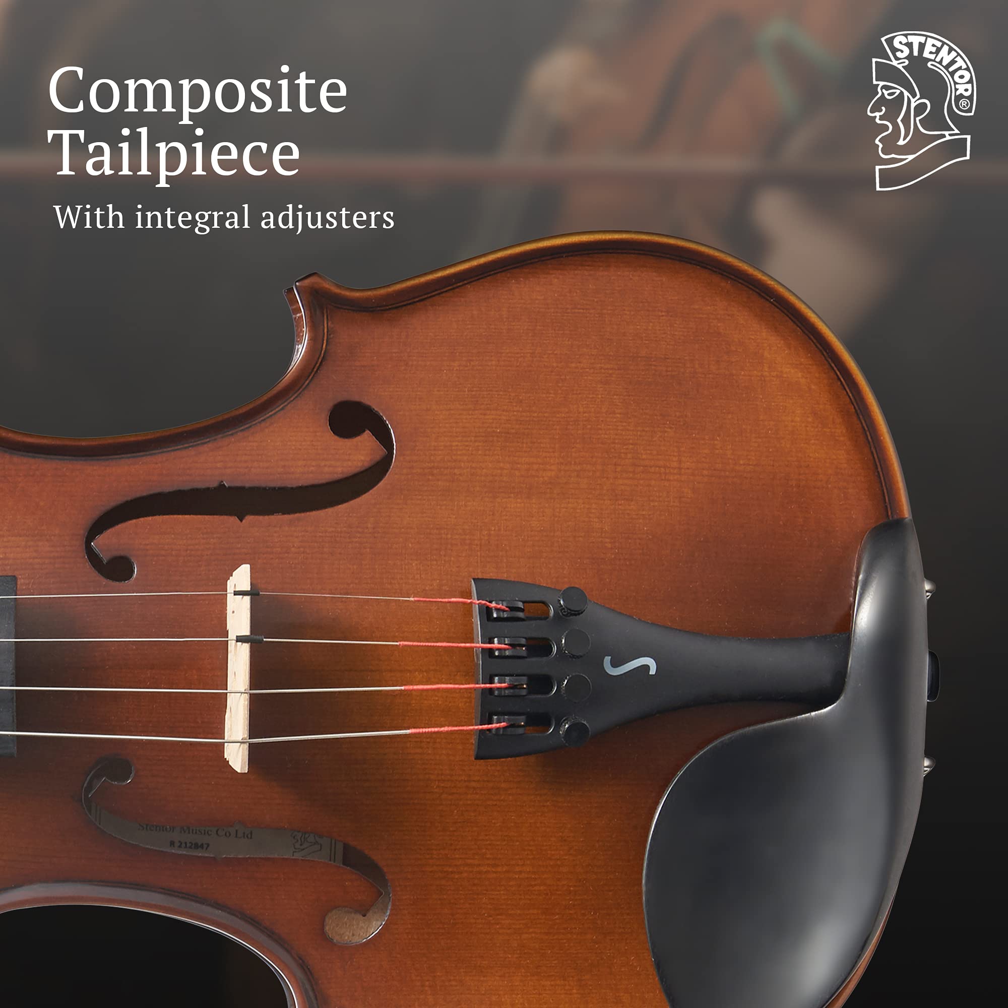 Stentor 1542 4/4 4-String Violin