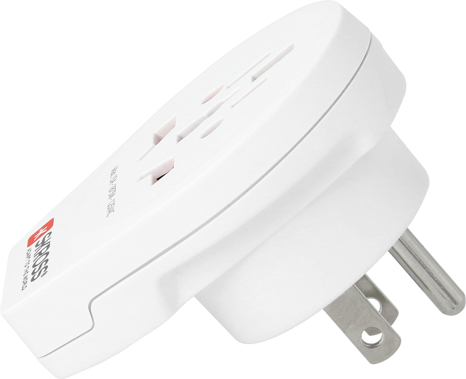 Skross World To Usa Usb Travel Adaptor, White