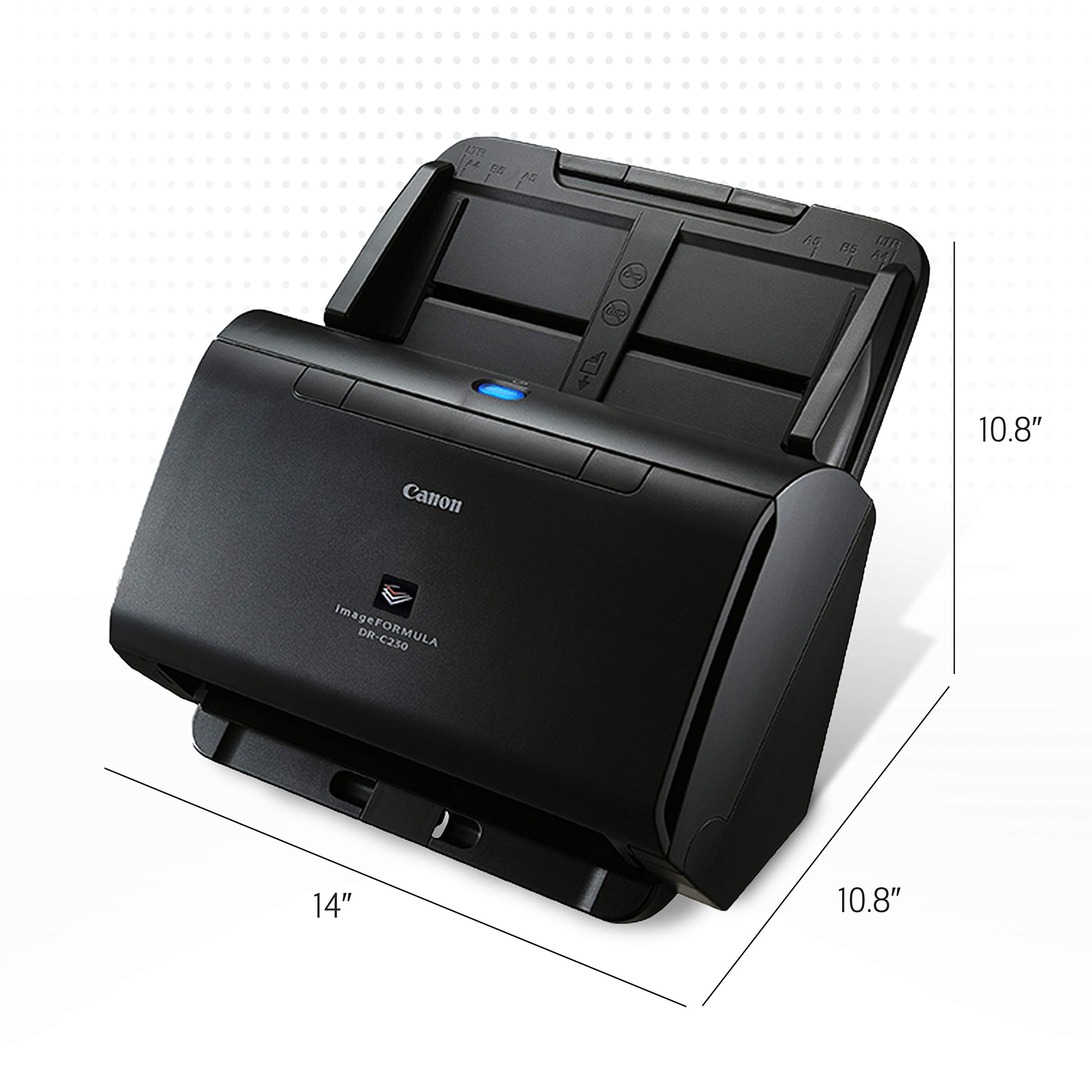 Canon Imageformula Dr-C230 Office Document Scanner, 9.1 X 10 X 11.5