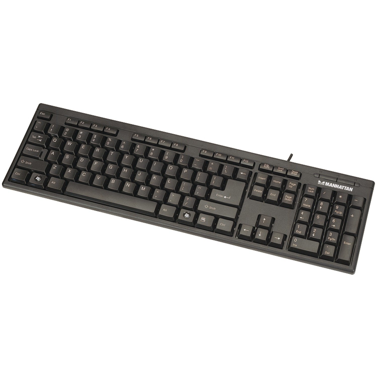 Manhattan Enhanced Keyboard (175708), Black