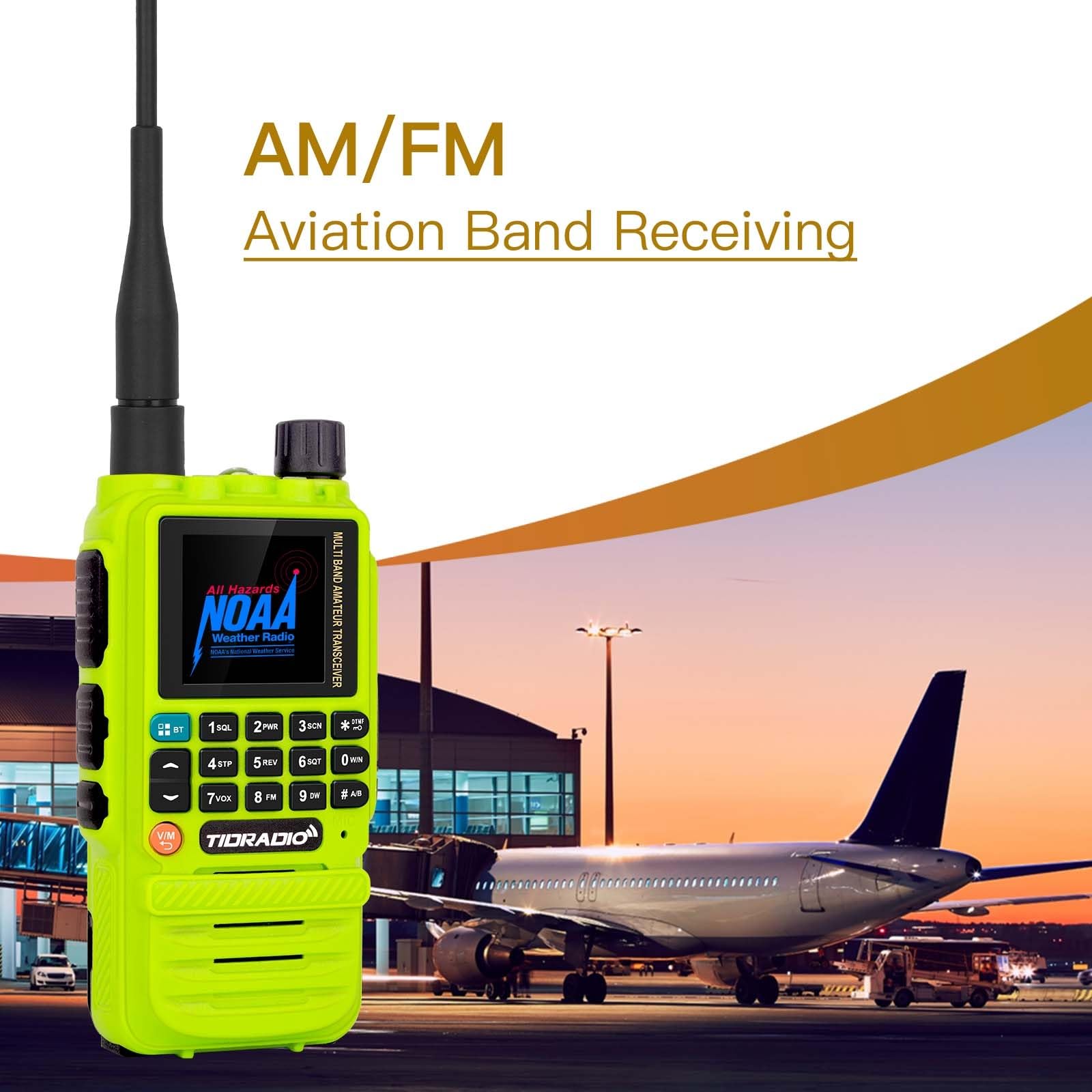 Tidradio Td H3 Gmrs Radio Two Way Radio Multi Band Receiving,Usb C Programming & Charging,2500Mah Battery,Am/Fm Reception,Dtmf N