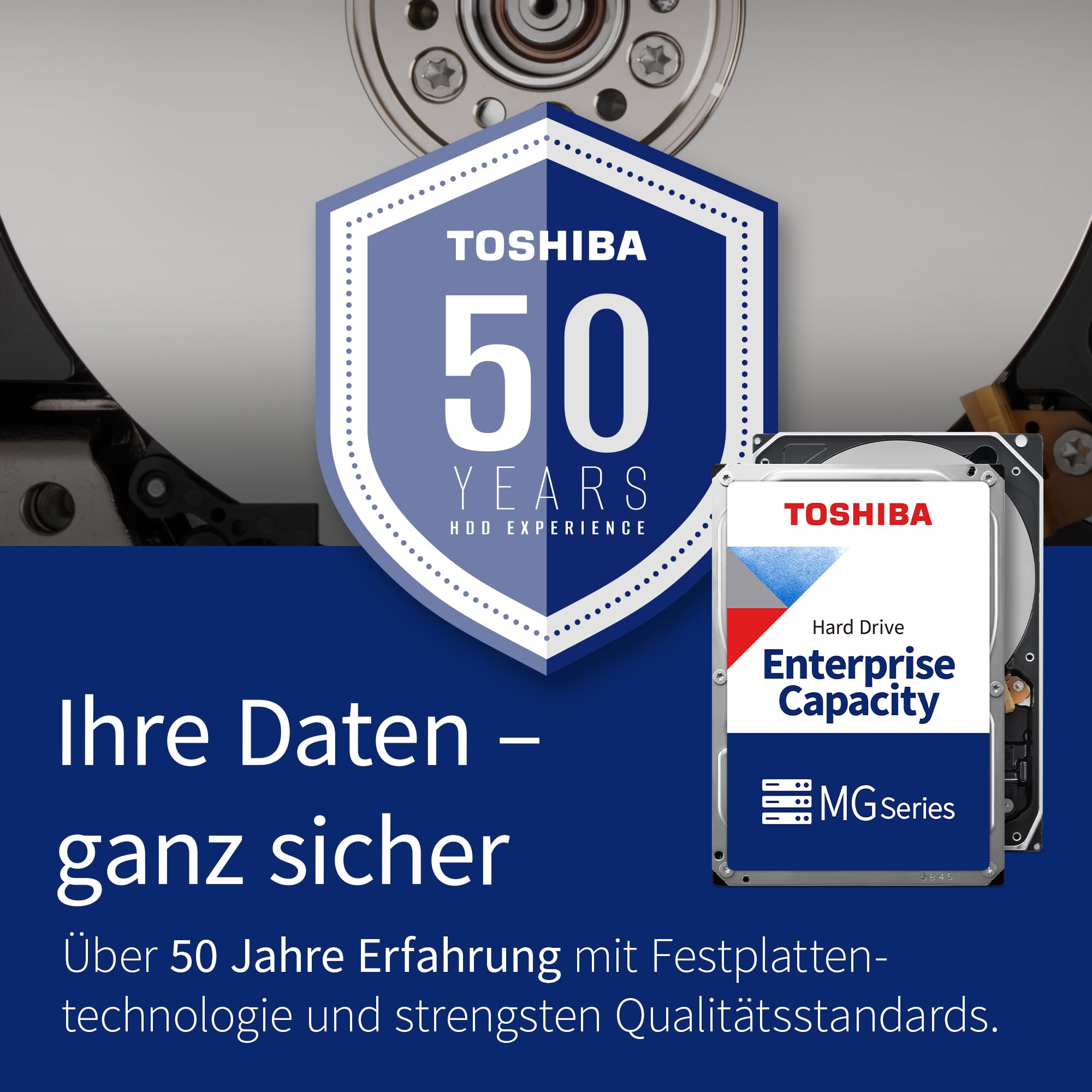 Toshiba 6TB Enterprise SATA Hard Drive   7200 RPM, 128MB Cache, 6 Gb/s Transfer Rate for Business and Personal Use