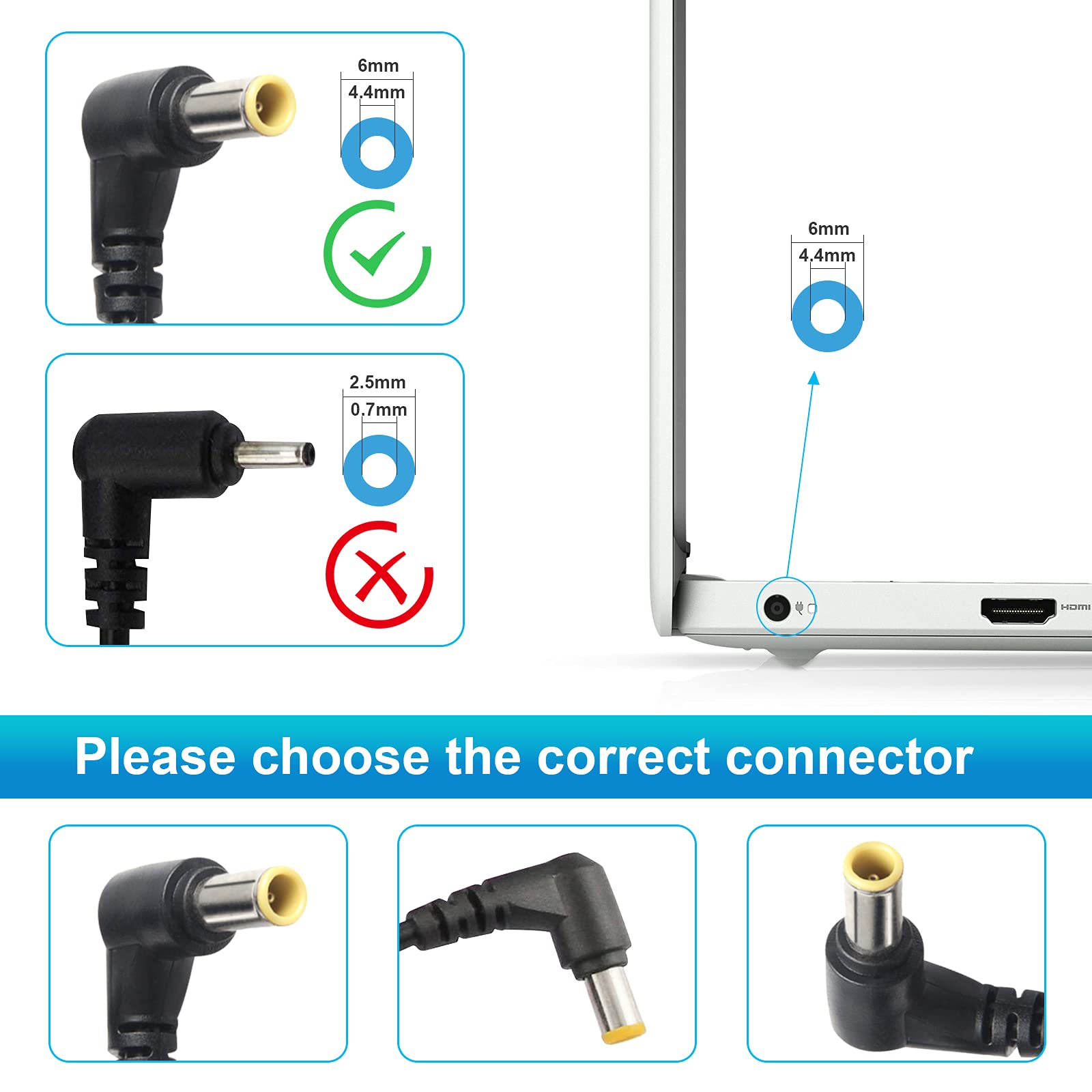 19.5V 90W Adapter Laptop Charger Replacement For Sony Vaio Pcg 3J1L Vpccw21Fx Vgn Cr240E Vpcf236Fm Pcg 61A14L Pcga Ac19V10 Vgp A