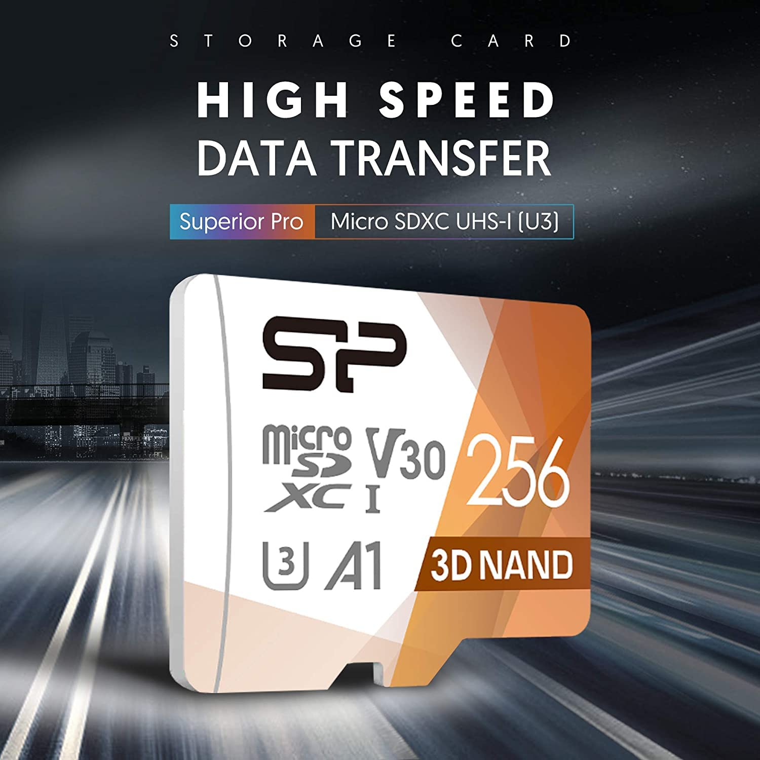 Silicon Power 2-Pack 256Gb Micro Sd Card U3 Nintendo-Switch Compatible, Sdxc Microsdxc High Speed Microsd Memory Card With Adapt