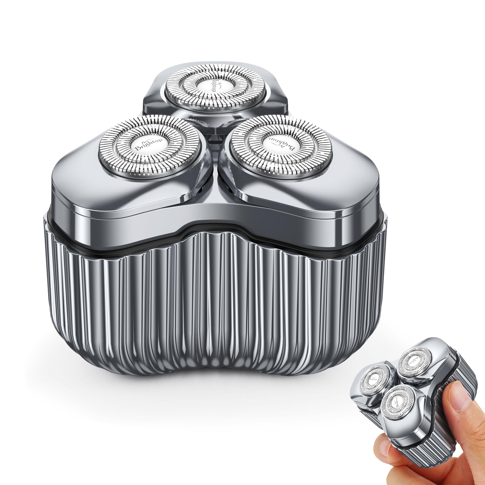 Compact Electric Razor Travel Pocket Shaver, Rechargeable Usb C Mini Shavers For Men, Ipx7 Washable Wet Dry Portable Razors, Ide