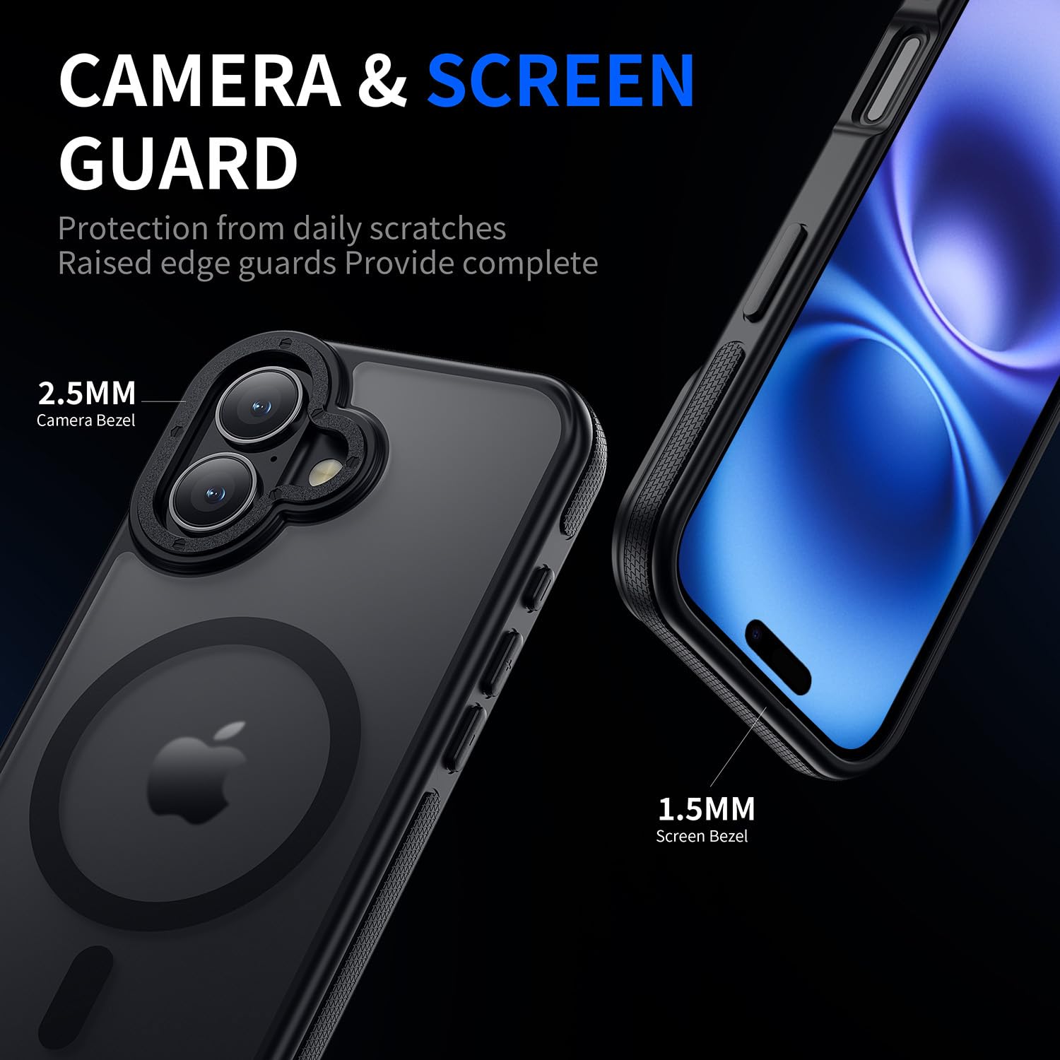 Yzoiko Strong Magnetic For Iphone 16 Case [10Ft Military Grade Protection For Iphone 16 Phone Case] Compatible With Fit Magsafe