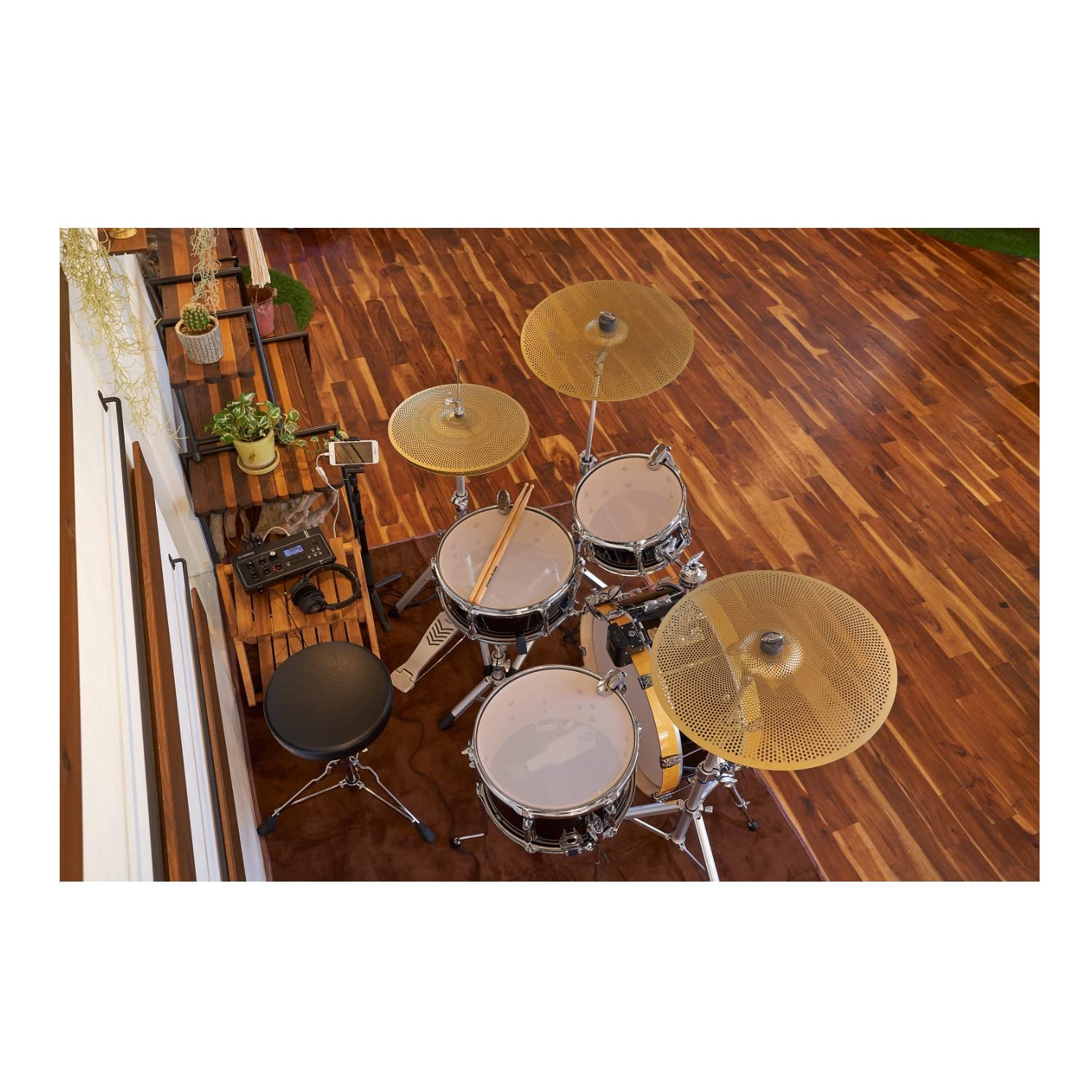 Yamaha Stage Custom Hip - Raven Black One-Box 4Pc Shell Sbp0F4Hrb