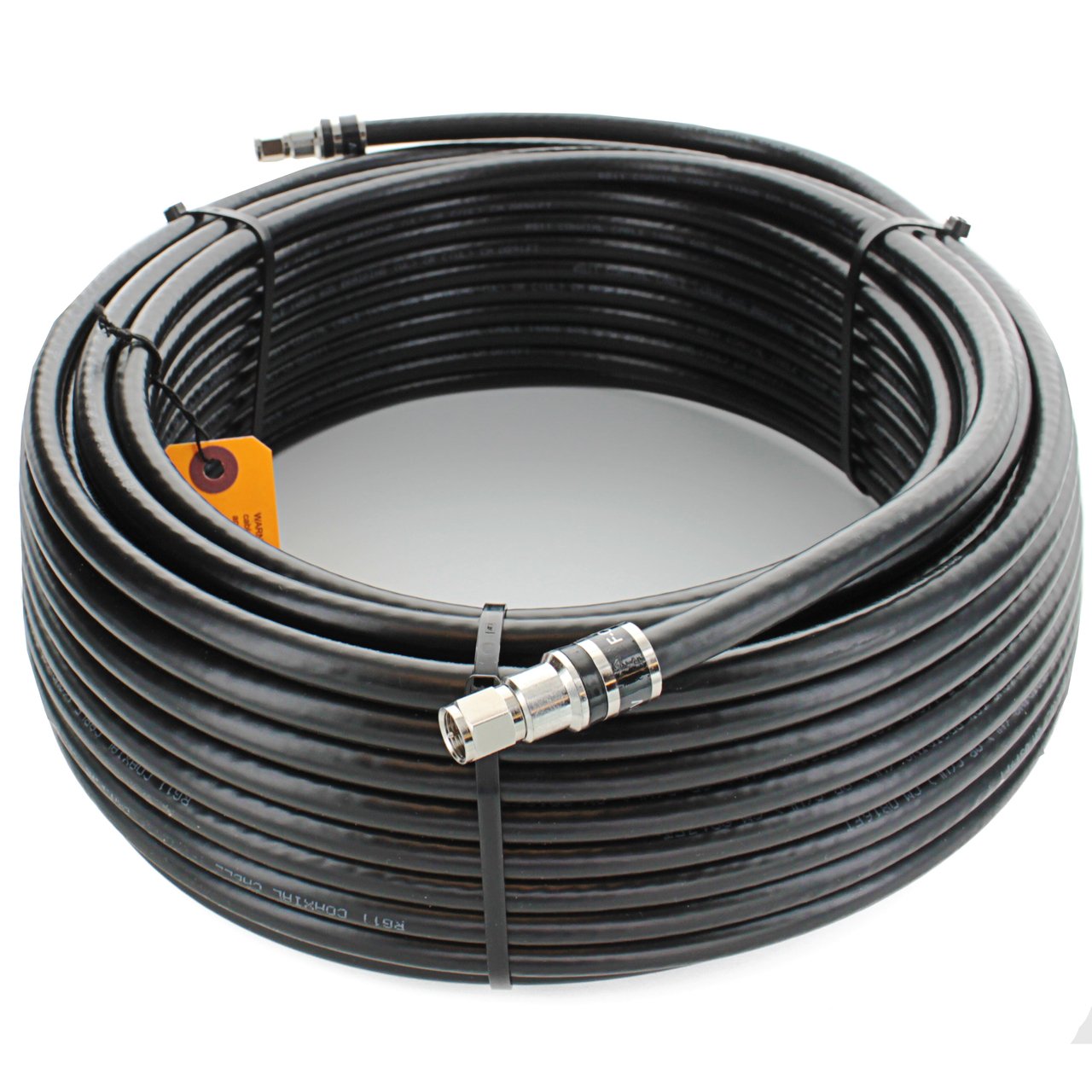 100 RG11 Cable w F Connectors