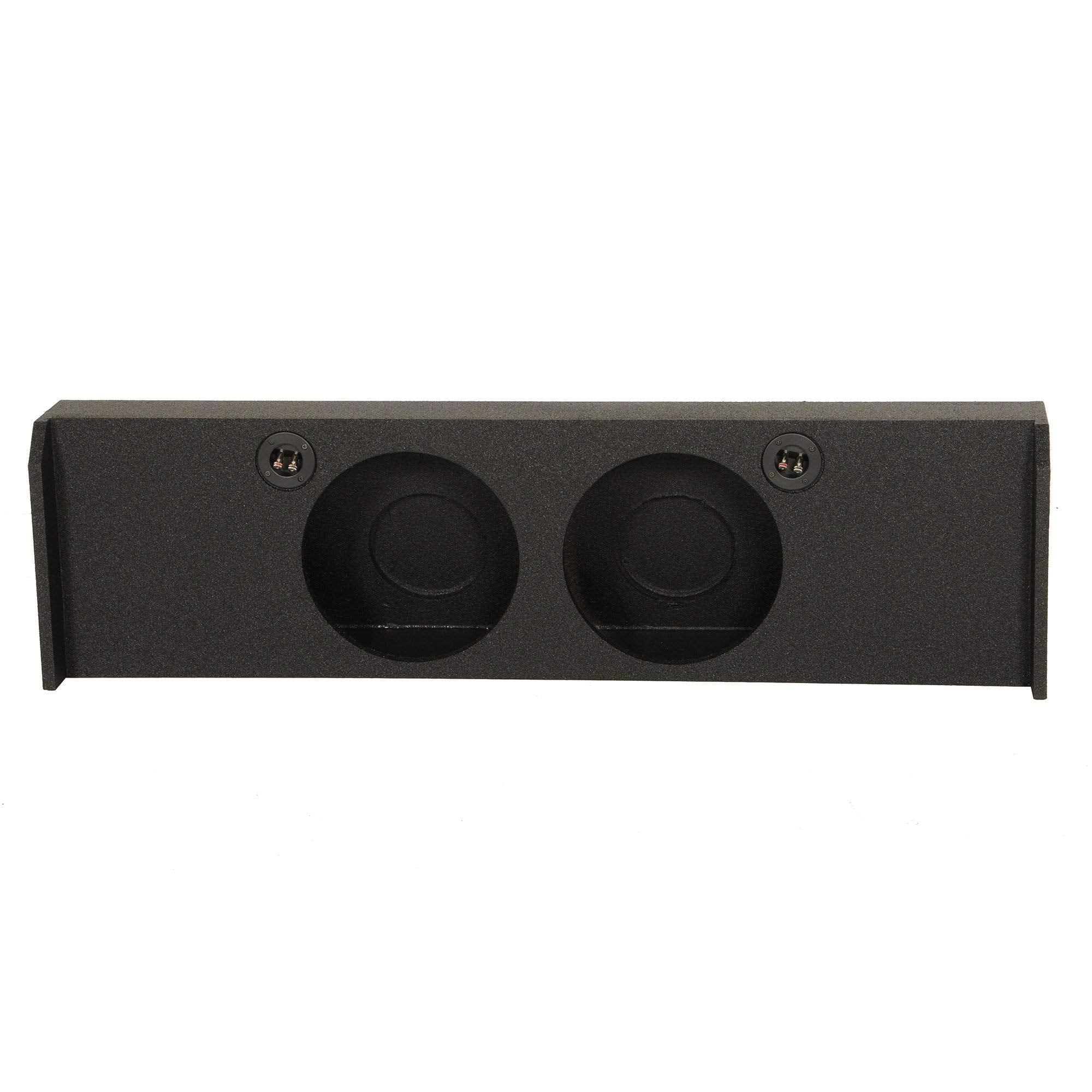 Qpower 12'' Downfire 2 Hole 2009 2016 F150 Super Crew Subwoofer Box Enclosure