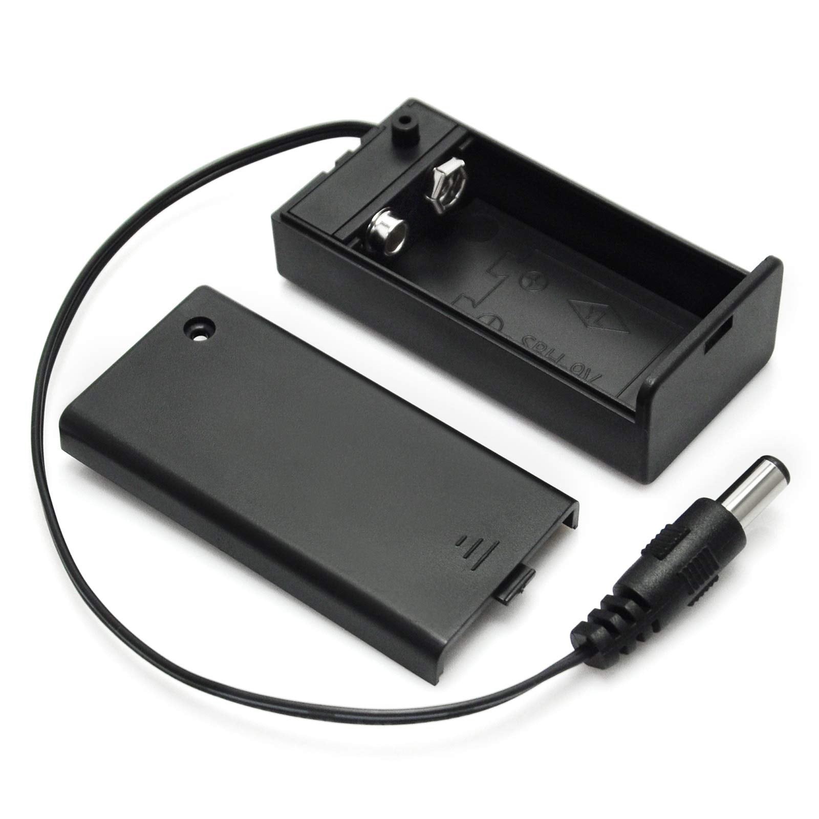 Gikfun 9V Battery Holder With On/Off Switch For Arduino (Pack Of 2Pcs) Ek2107X2